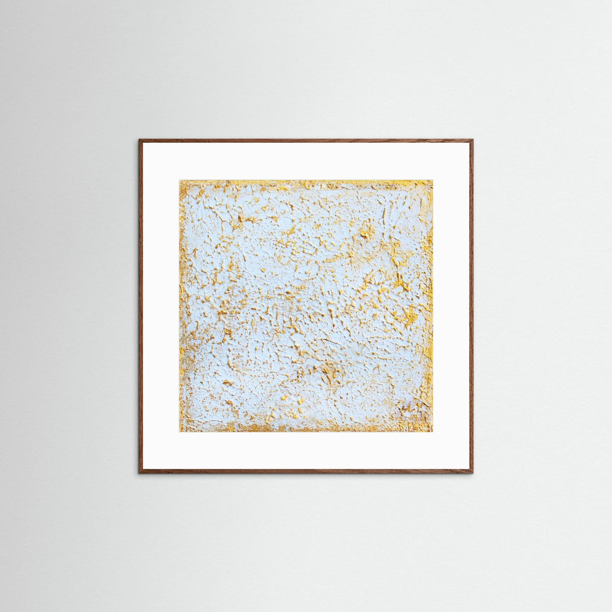 Fine Art Paper print: "Organic 3D gold painting"