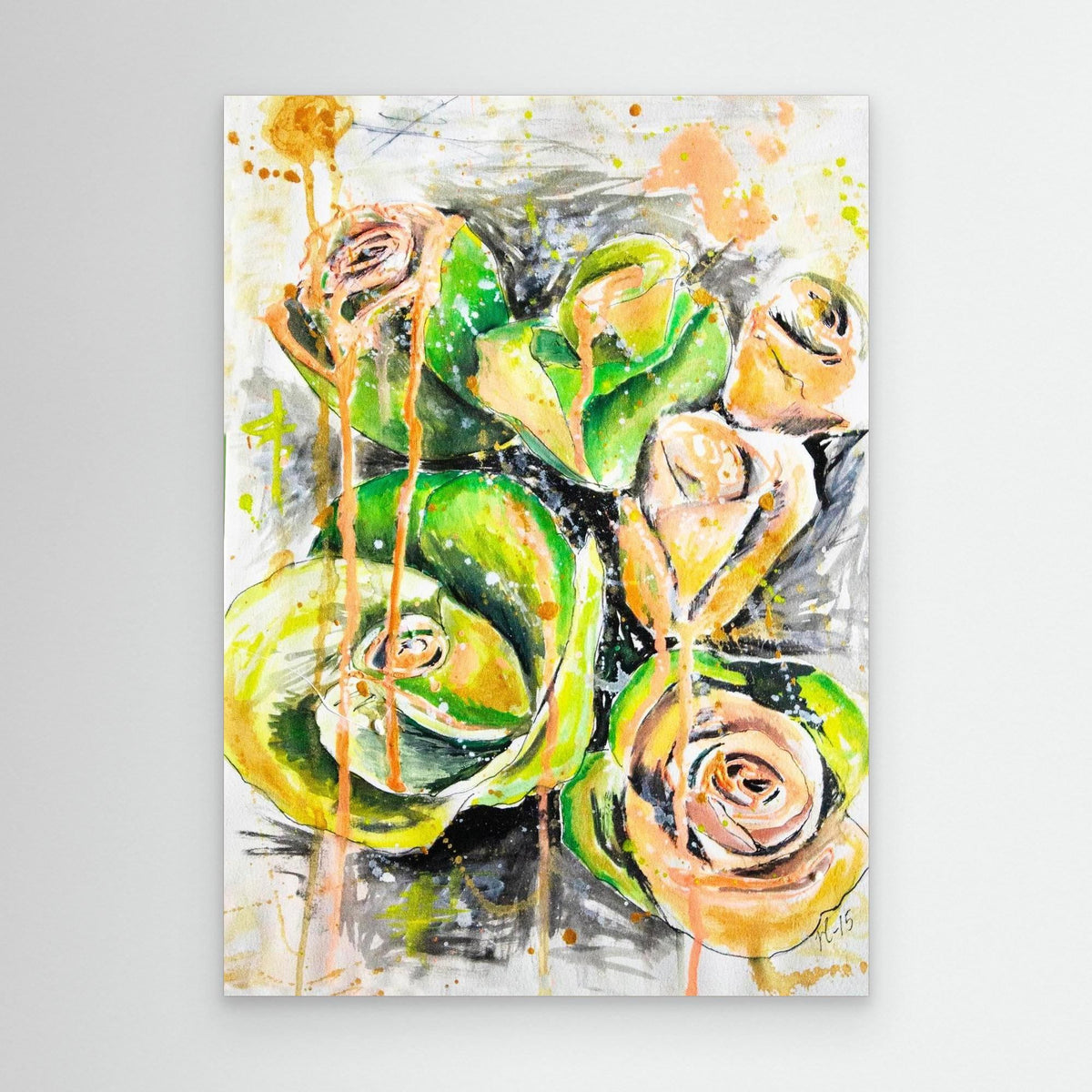 Canvas Print: " A green day"