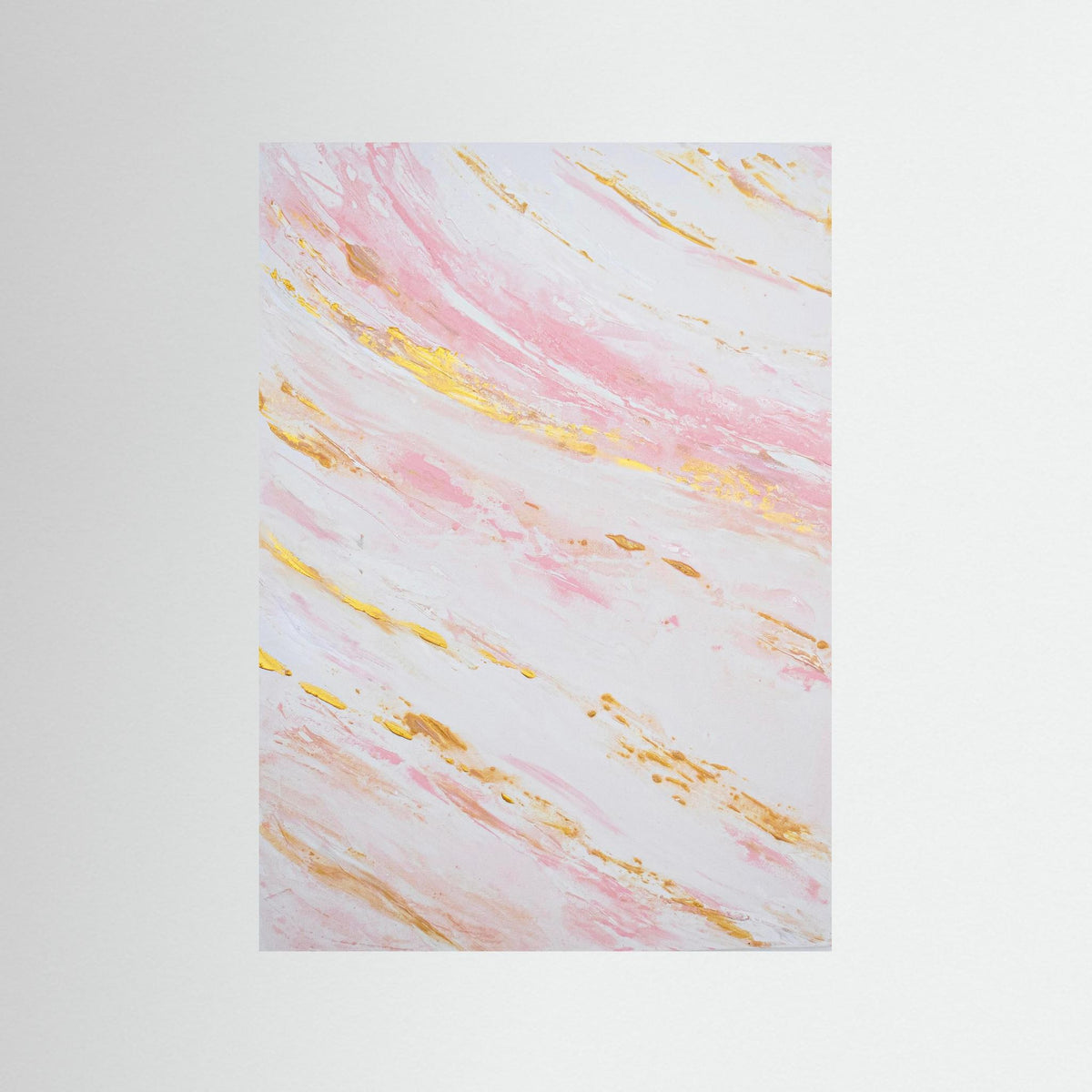 Fine Art Paper Print: "Blush Tides Piece 1"
