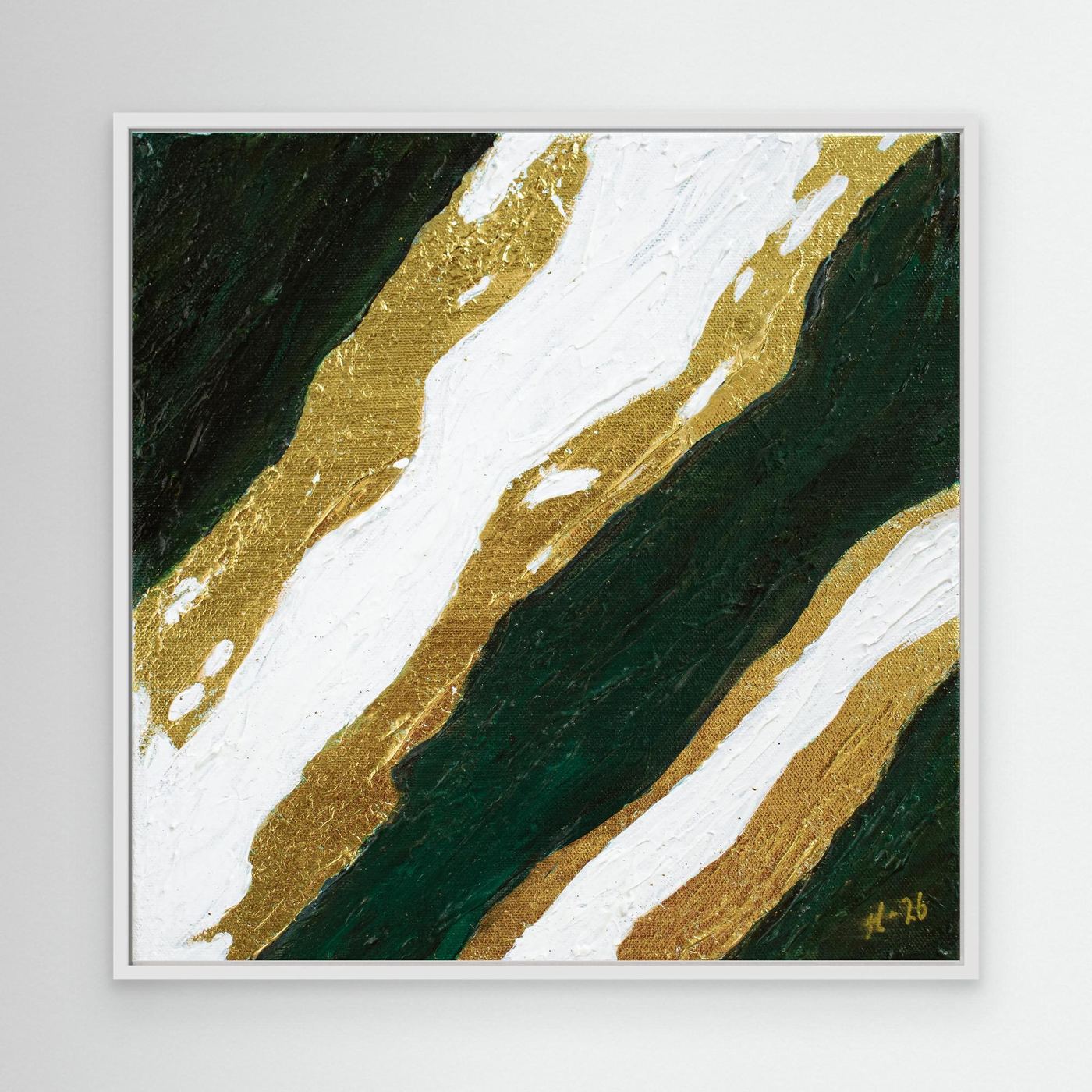 Canvas Print: "Green Current"