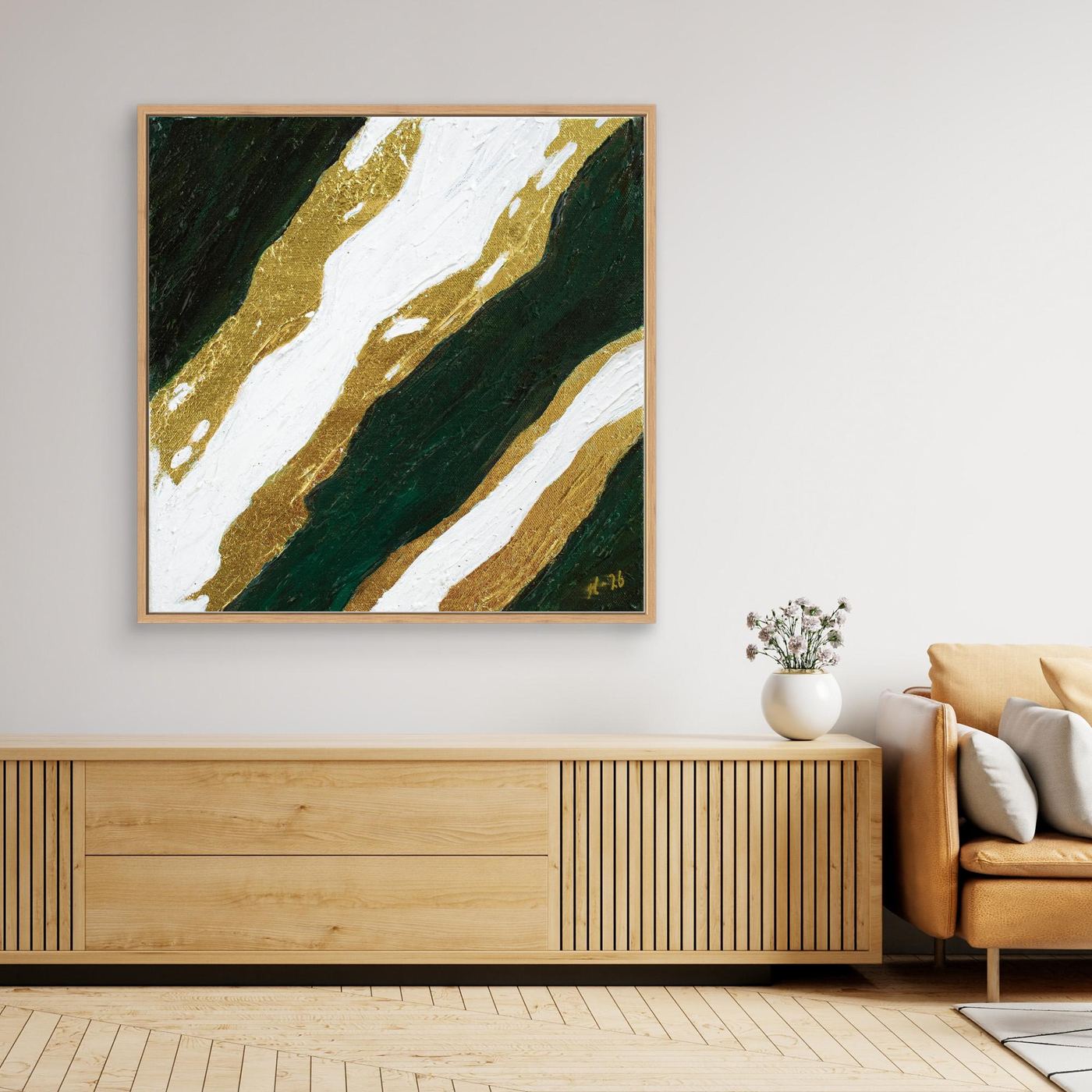 Canvas Print: "Green Current"