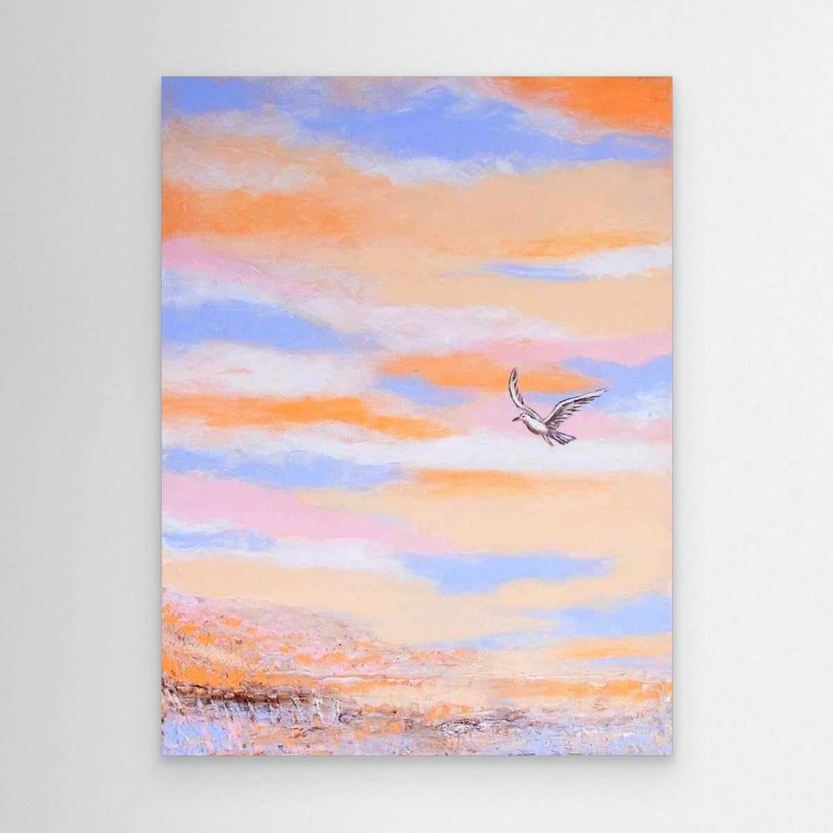 Canvas Print "Free as a bird" Piece 1