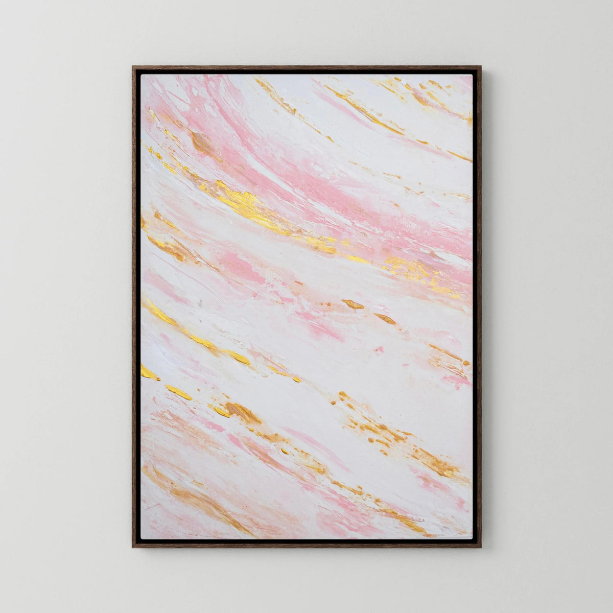 Canvas Print: "Blush Tides" piece 1