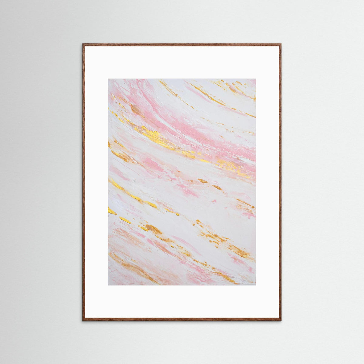 Fine Art Paper Print: "Blush Tides Piece 1"