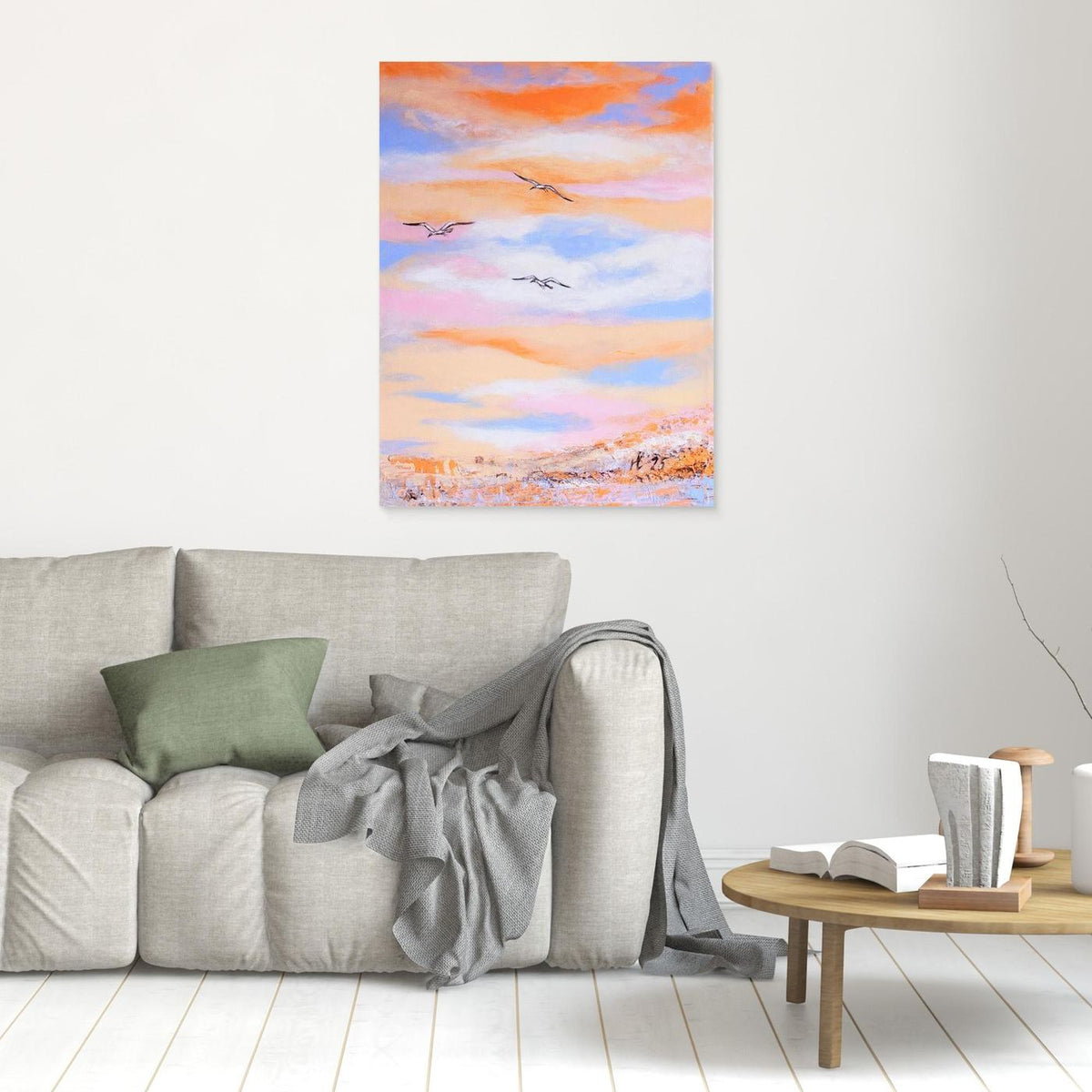 Canvas Print: "Free as a bird" Piece 2