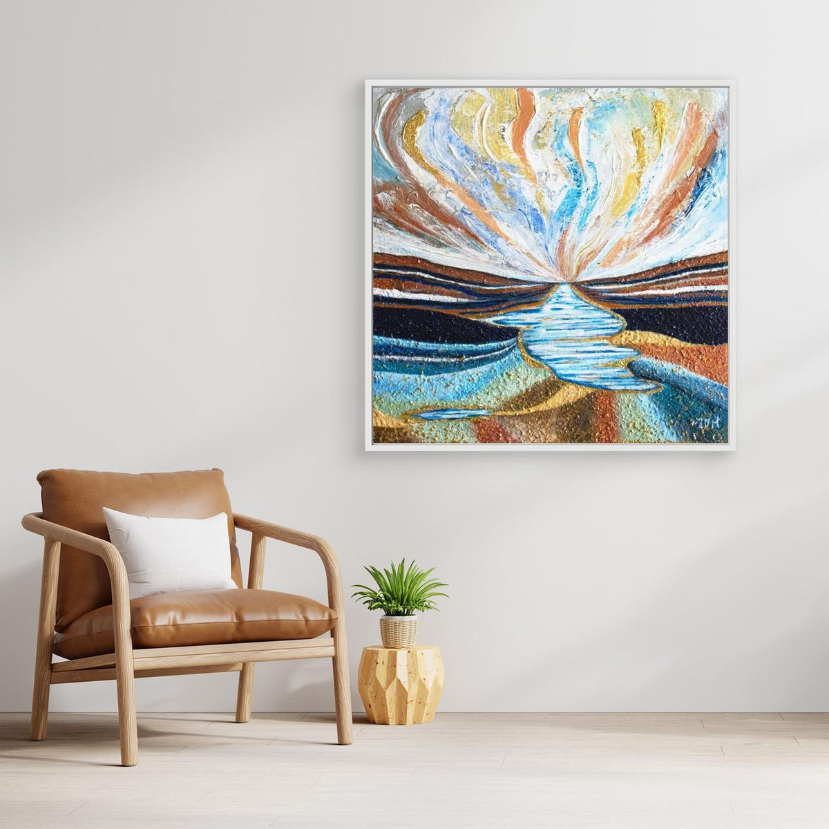 Canvas Print: "Magic ocean"