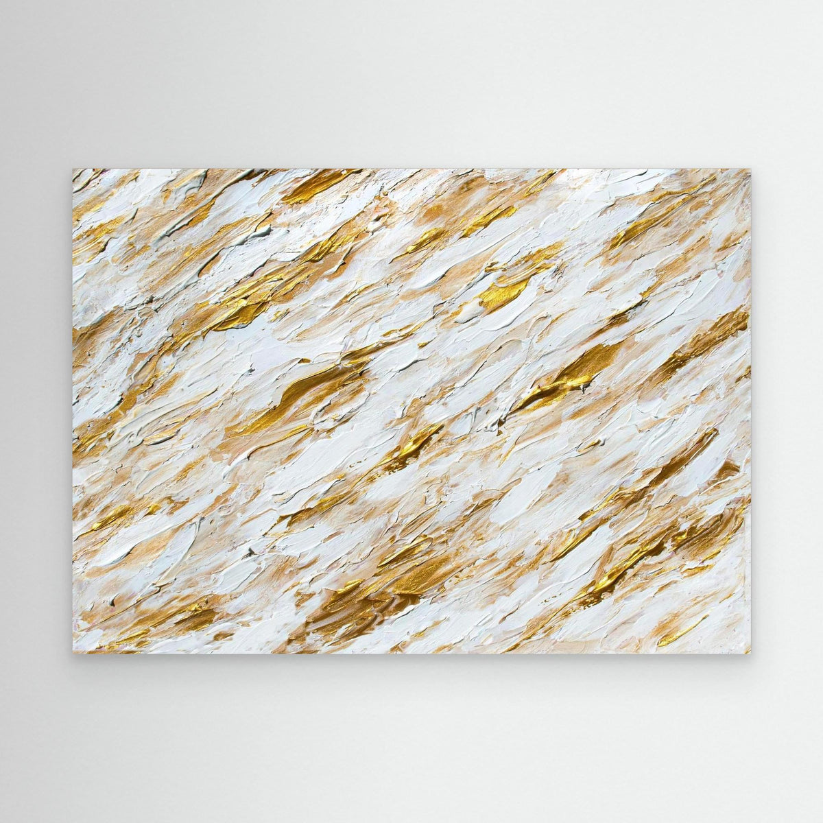 Canvas Print: "Splashing Gold"
