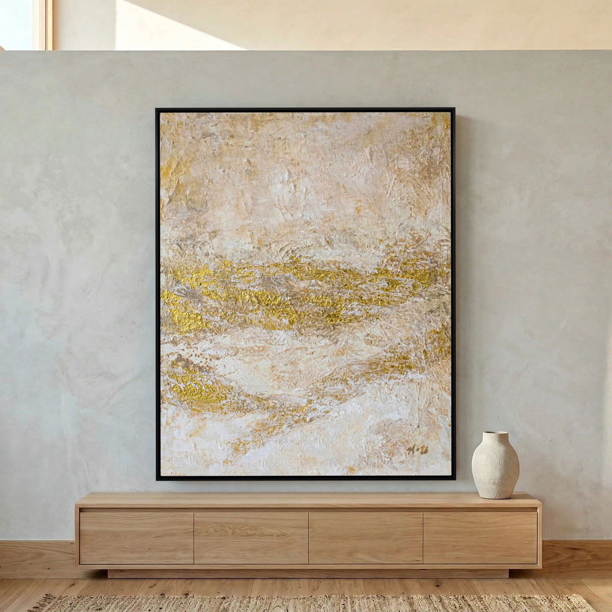 Canvas Print: "Golden Tides"