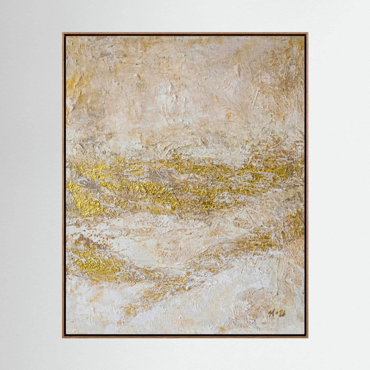 Canvas Print: "Golden Tides"