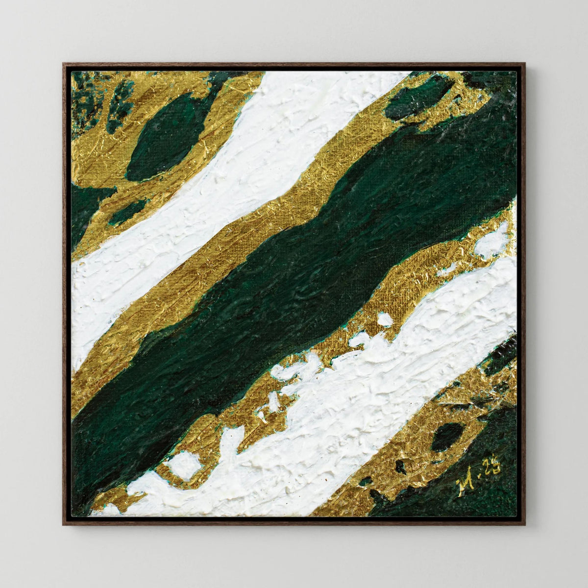 Canvas Print: "The Green Emerald"