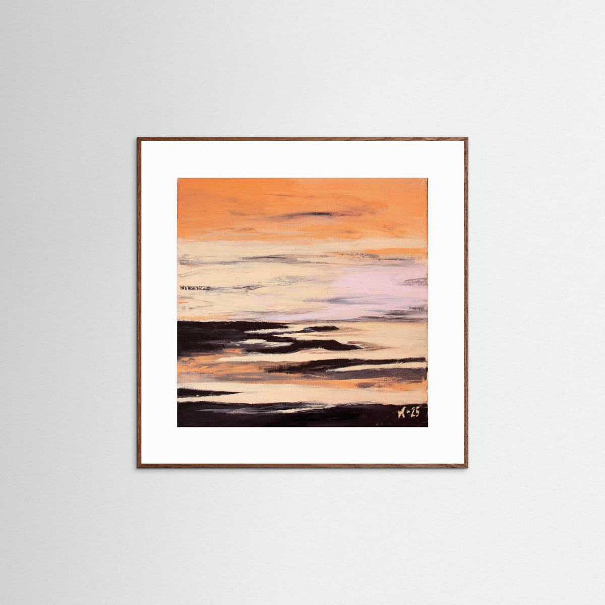 Fine Art Paper Print: Coral beach piece 2