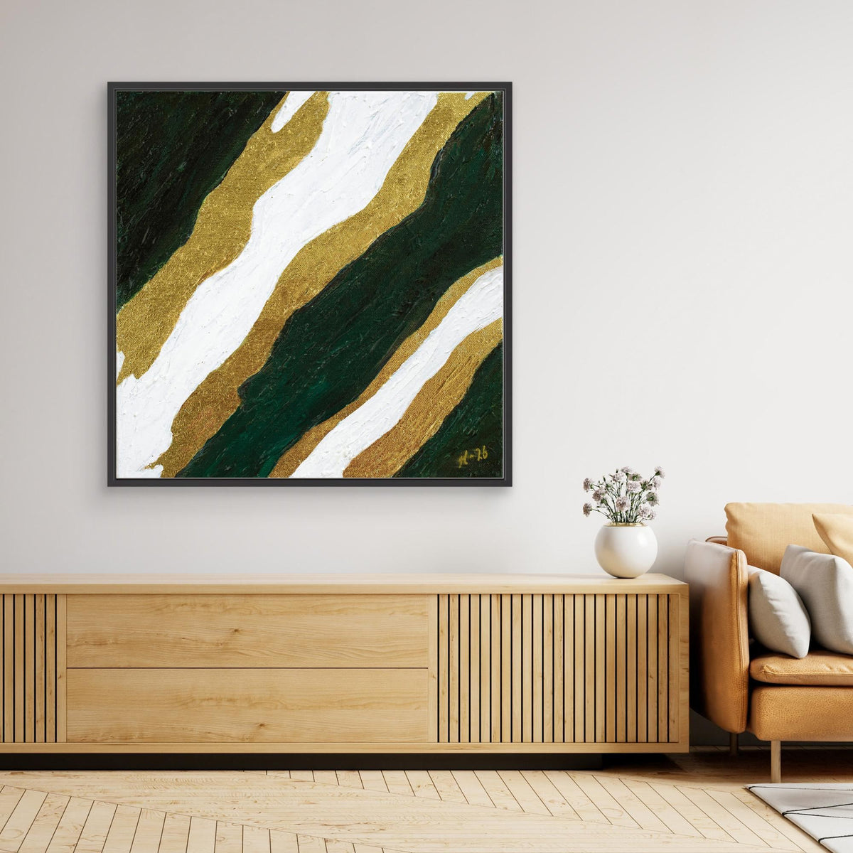 Canvas Print: "Green Current"