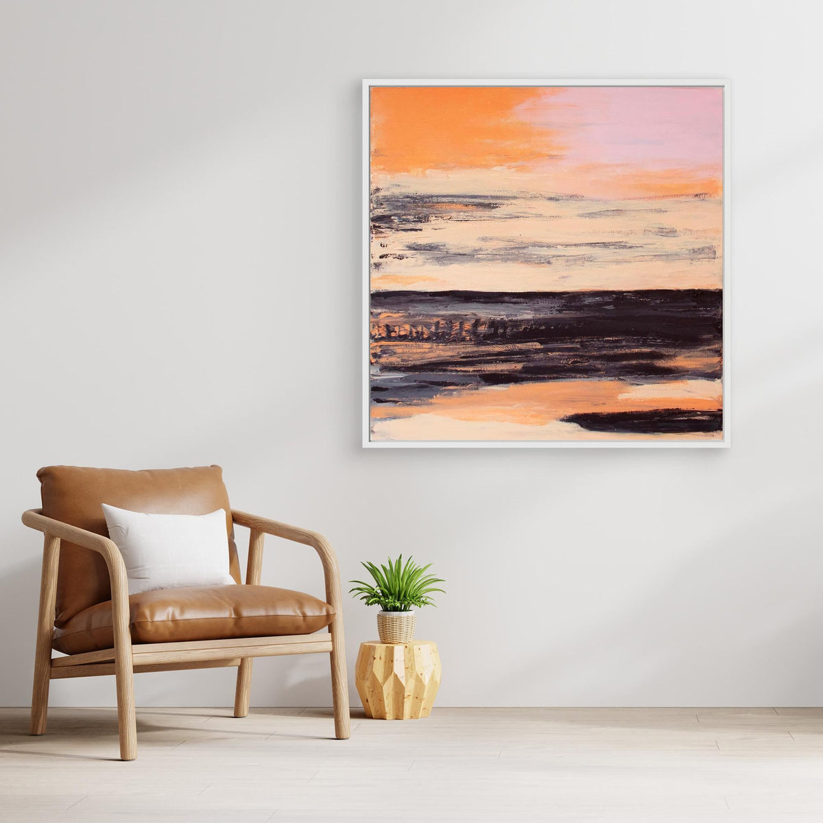 Canvas Print: Coral Beach 1