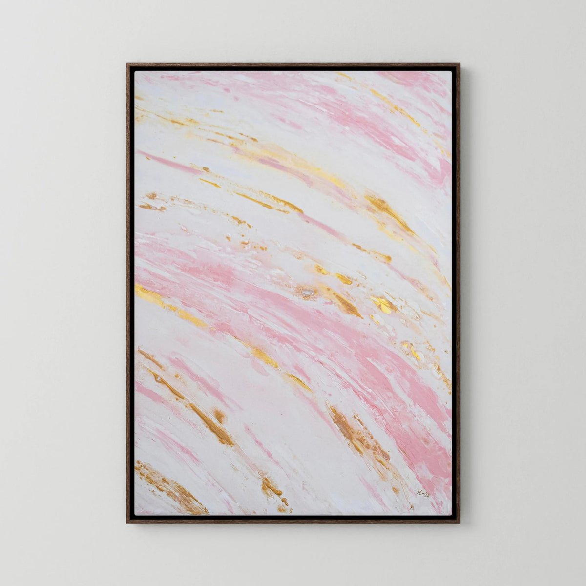 Canvas Print: "Blush Tides" piece 2