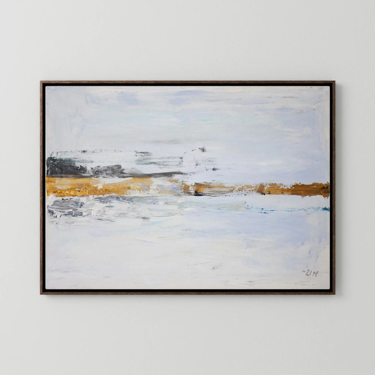 Canvas Print: "Such a lovely day"