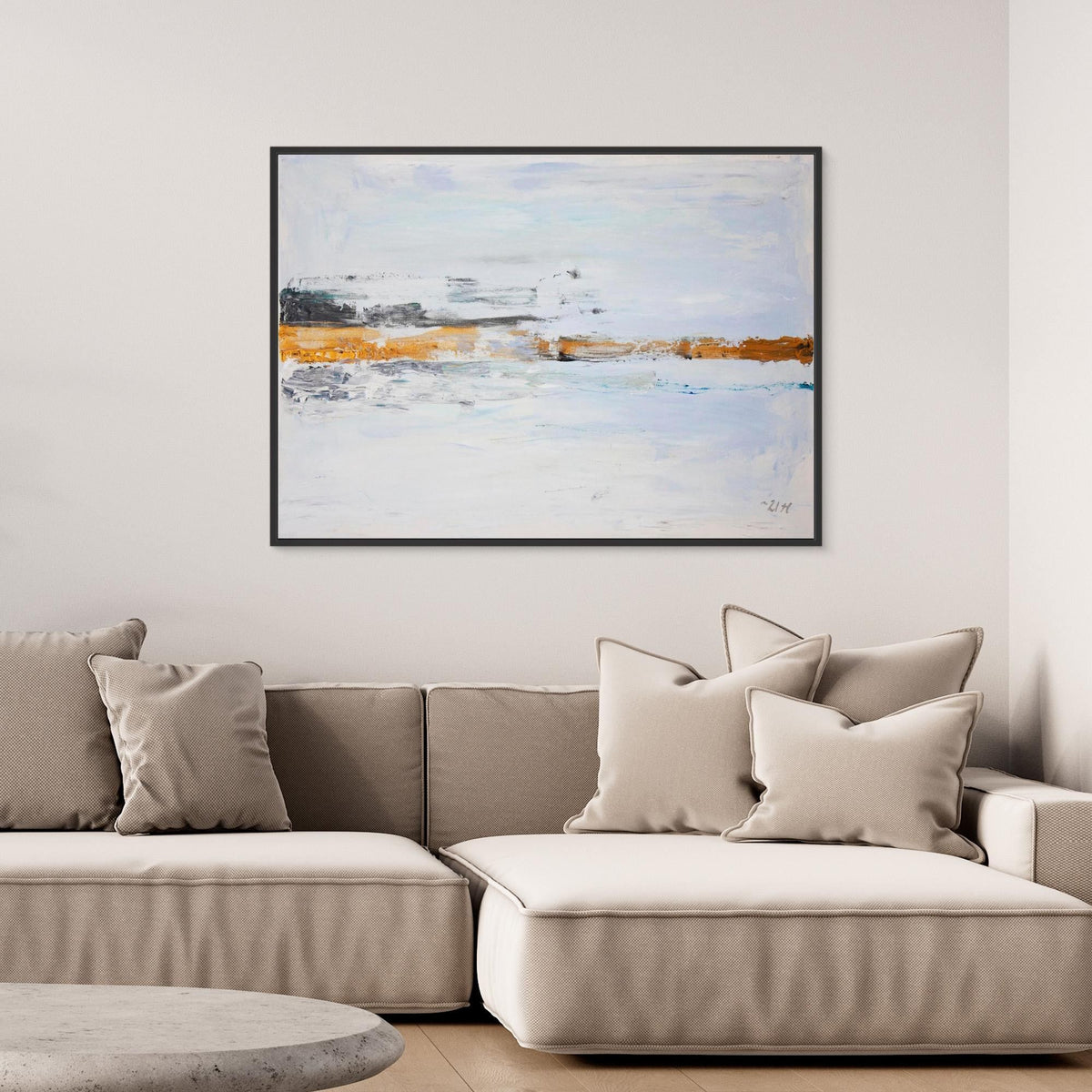 Canvas Print: "Such a lovely day"