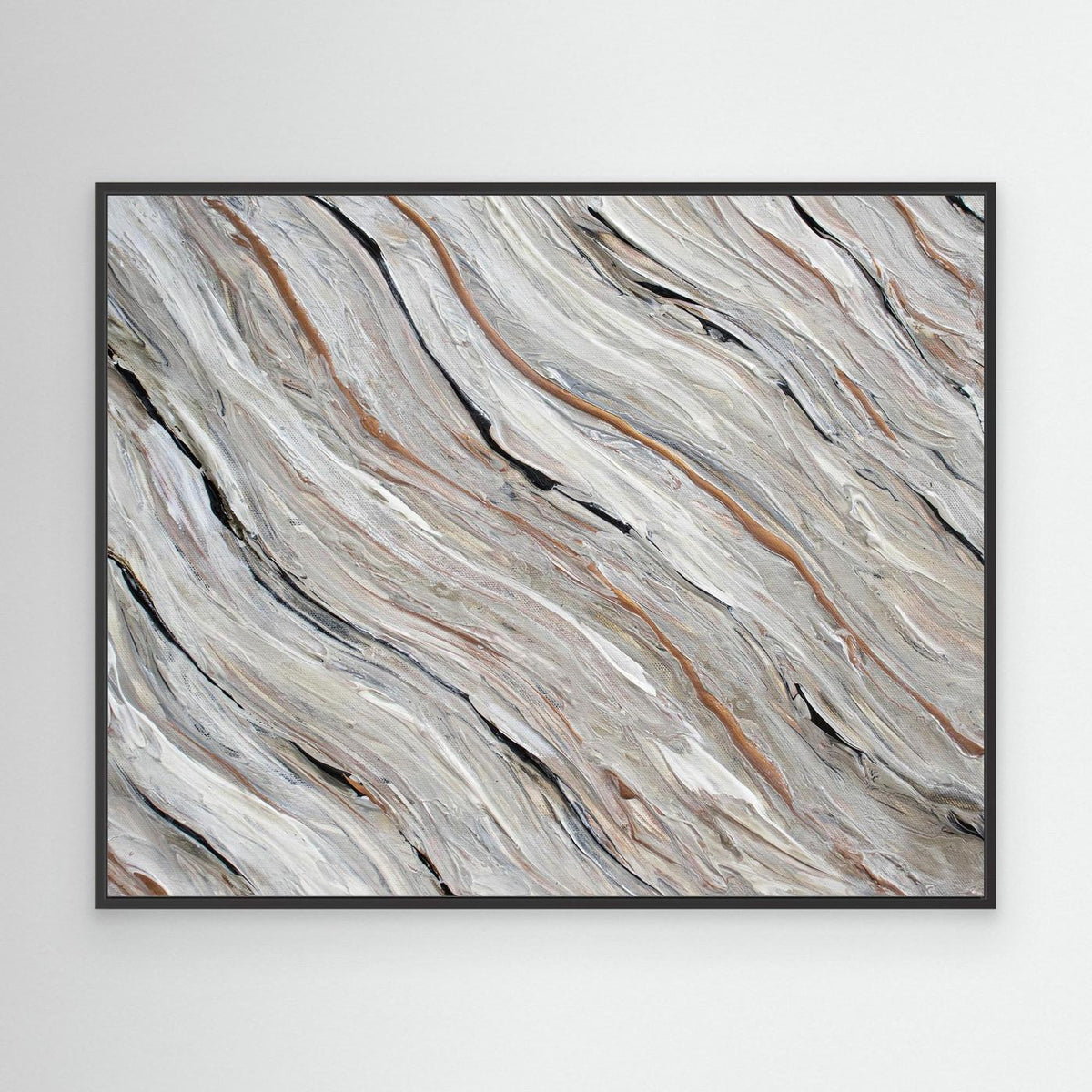 Canvas Print: "Beige Tide"