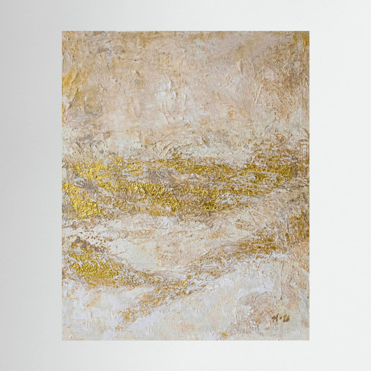 Canvas Print: "Golden Tides"