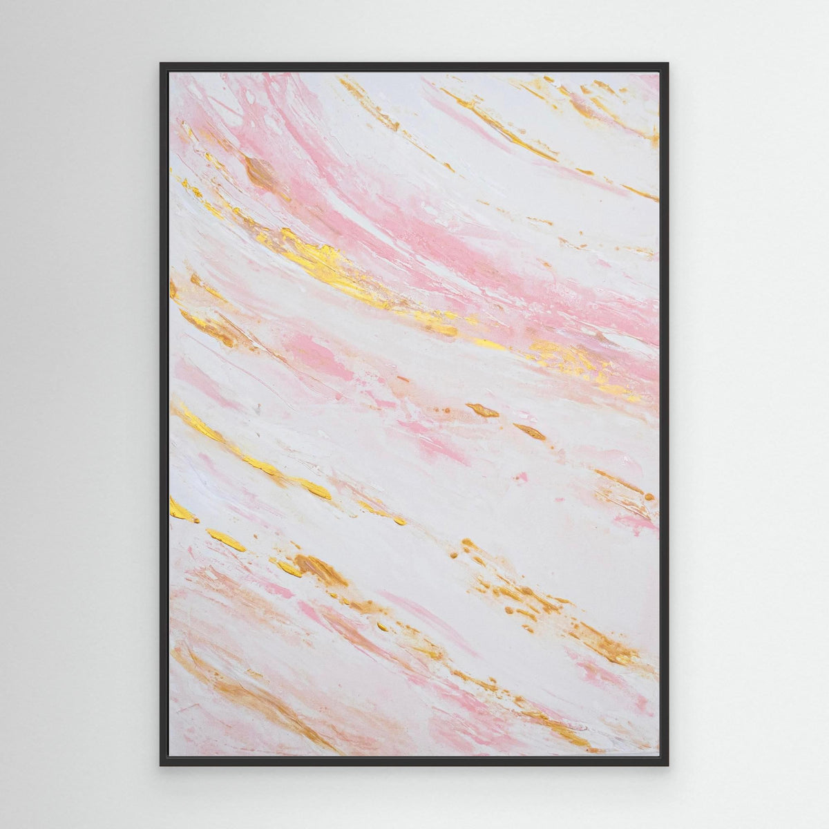 Canvas Print: "Blush Tides" piece 1