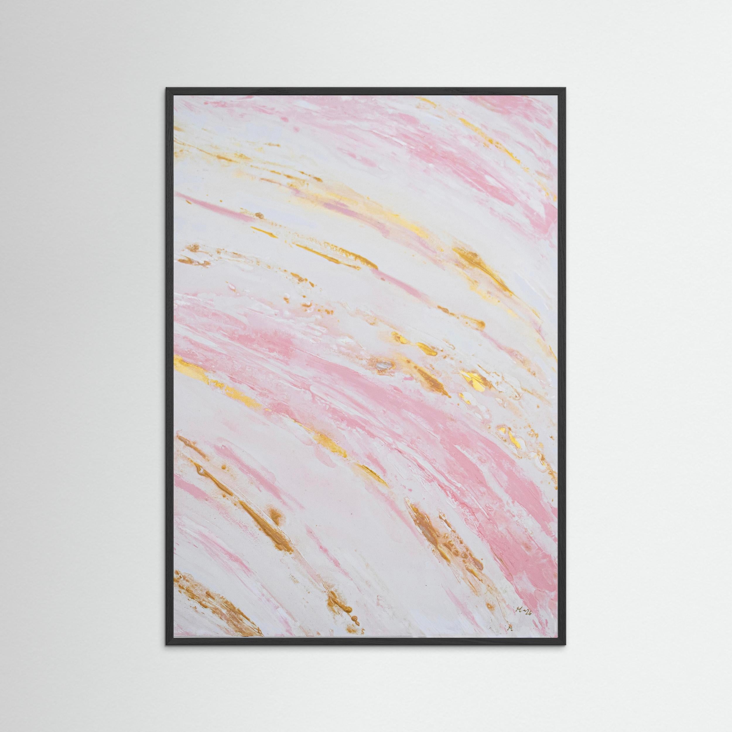 Fine Art Paper Print: "Blush Tides Piece 2"