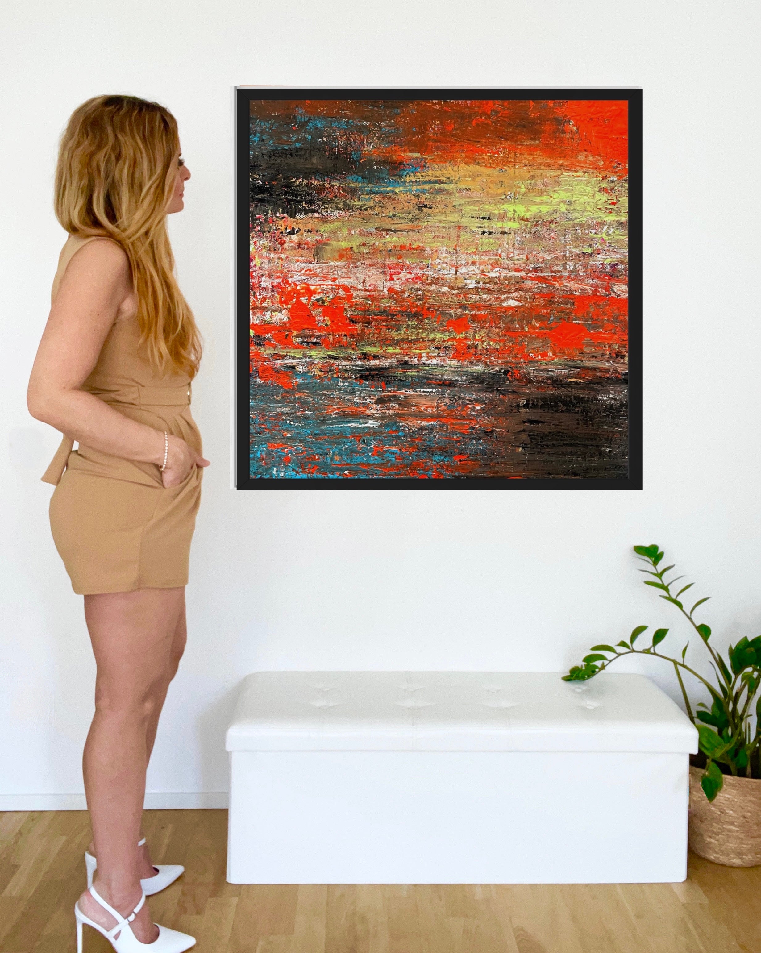 Canvas tavla: "Hösten är här" jpg
