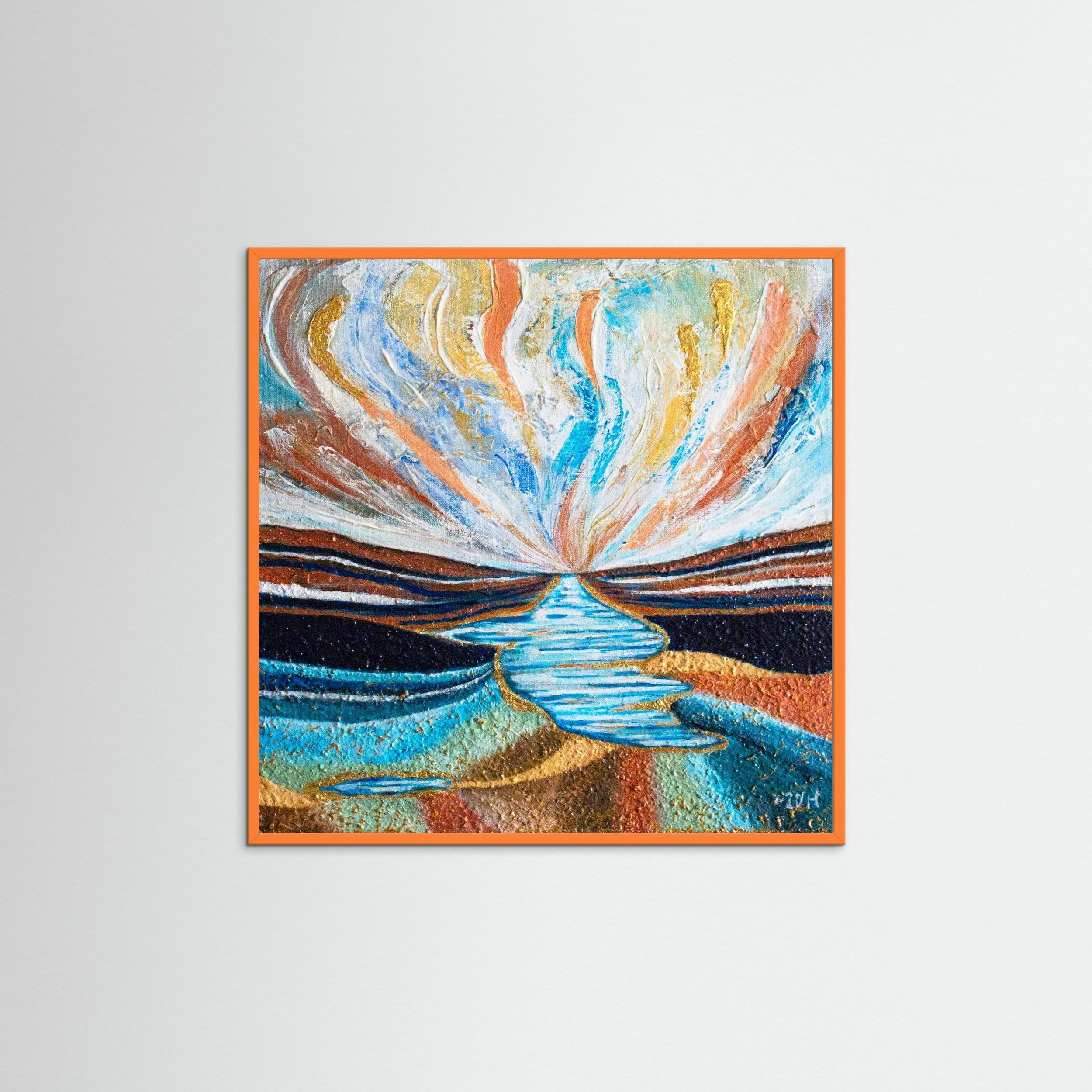 Fine Art Paper Print: "Magic ocean"