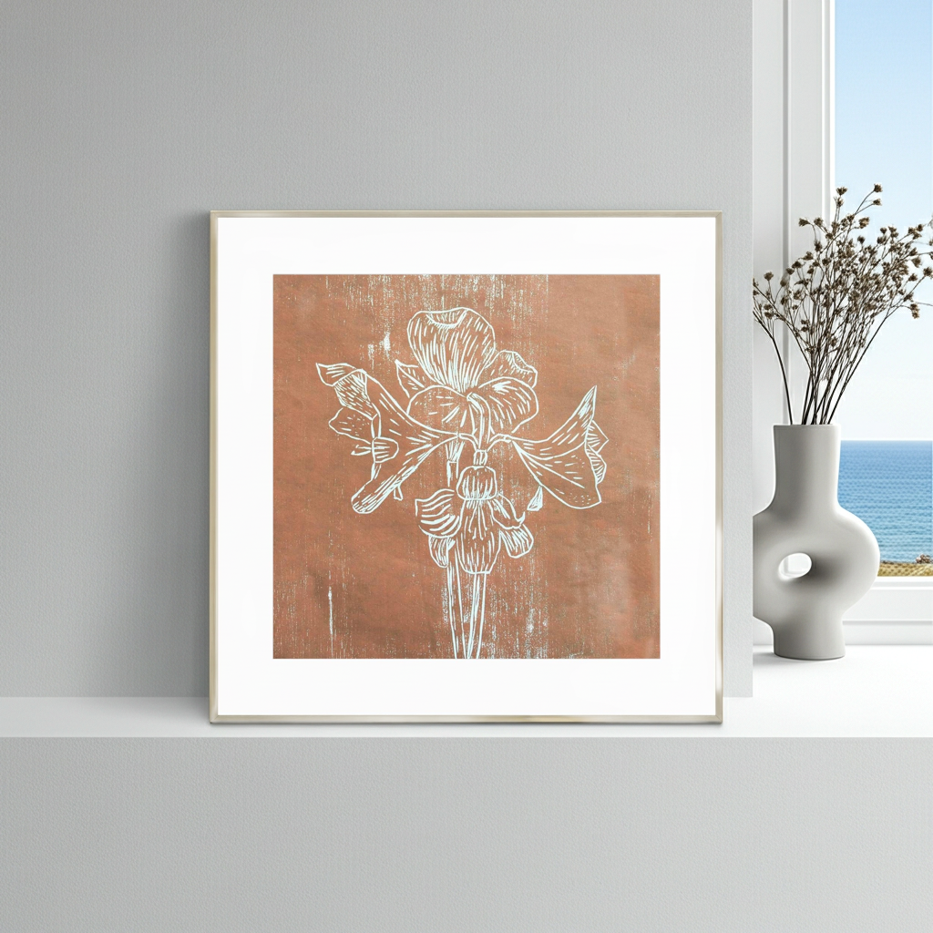 Fine Art Print: "Brun Amaryllis"