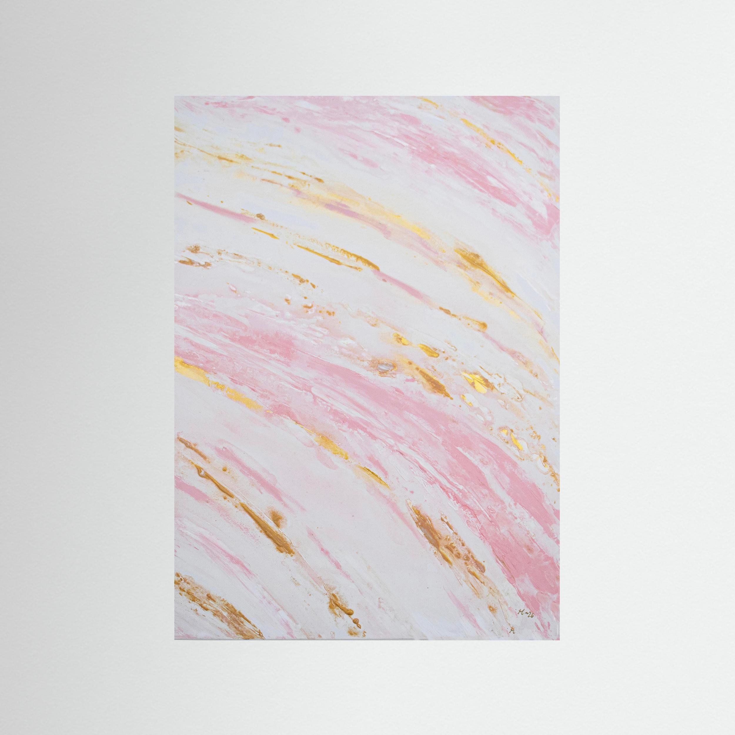 Fine Art Paper Print: "Blush Tides Piece 2"