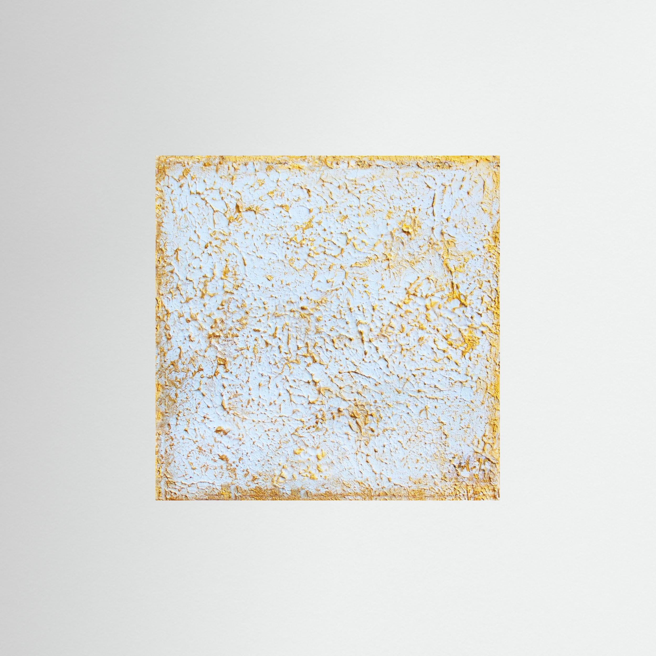 Fine Art Paper print: "Organic 3D gold painting"