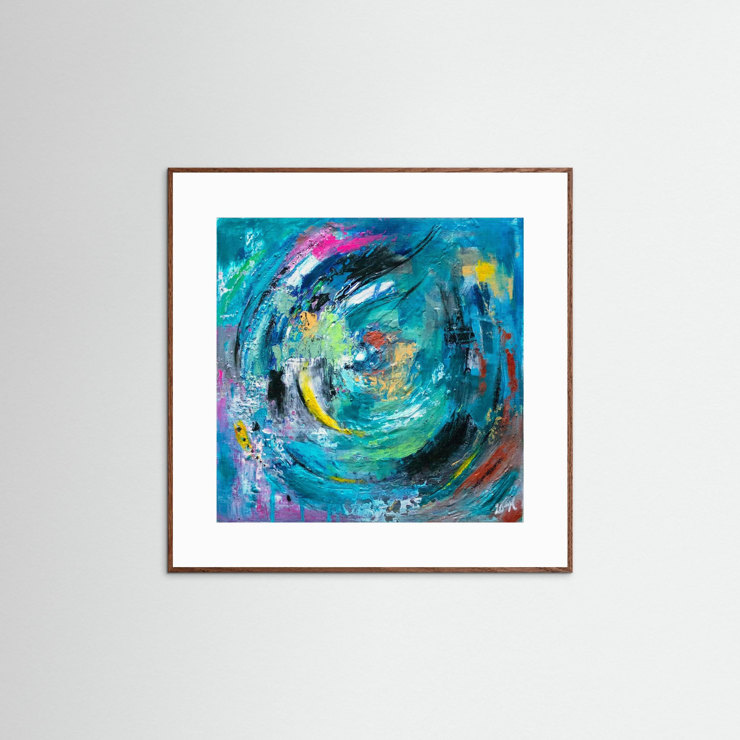 Fine Art Paper Print: "Circle of life"