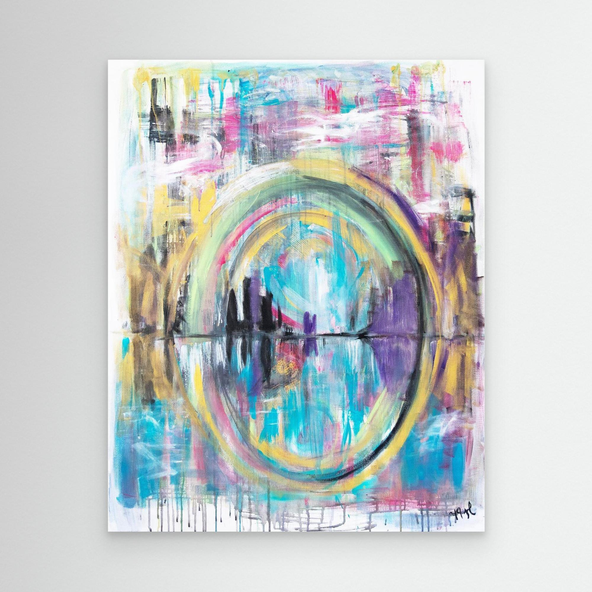 Canvas Print: " The reflection"
