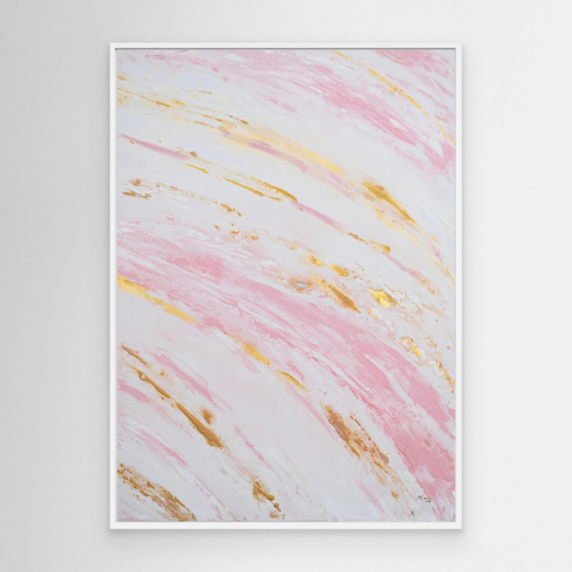 Canvas Print: "Blush Tides" piece 2