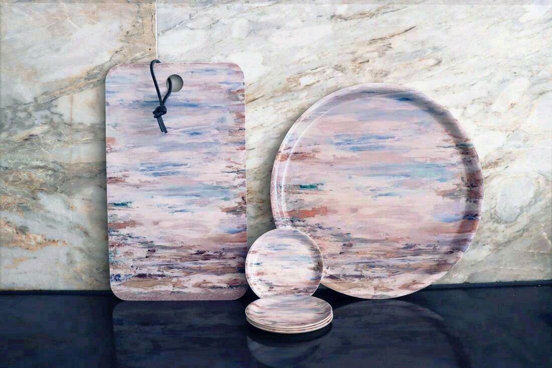 Cutting board "Silver Daylight rosé"