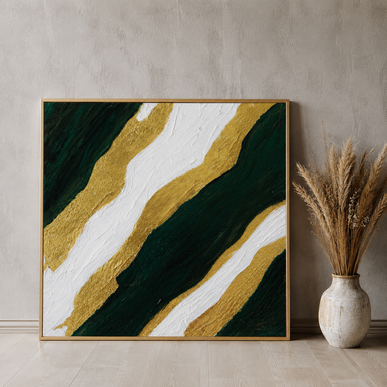 Canvas Print: "Green Current"