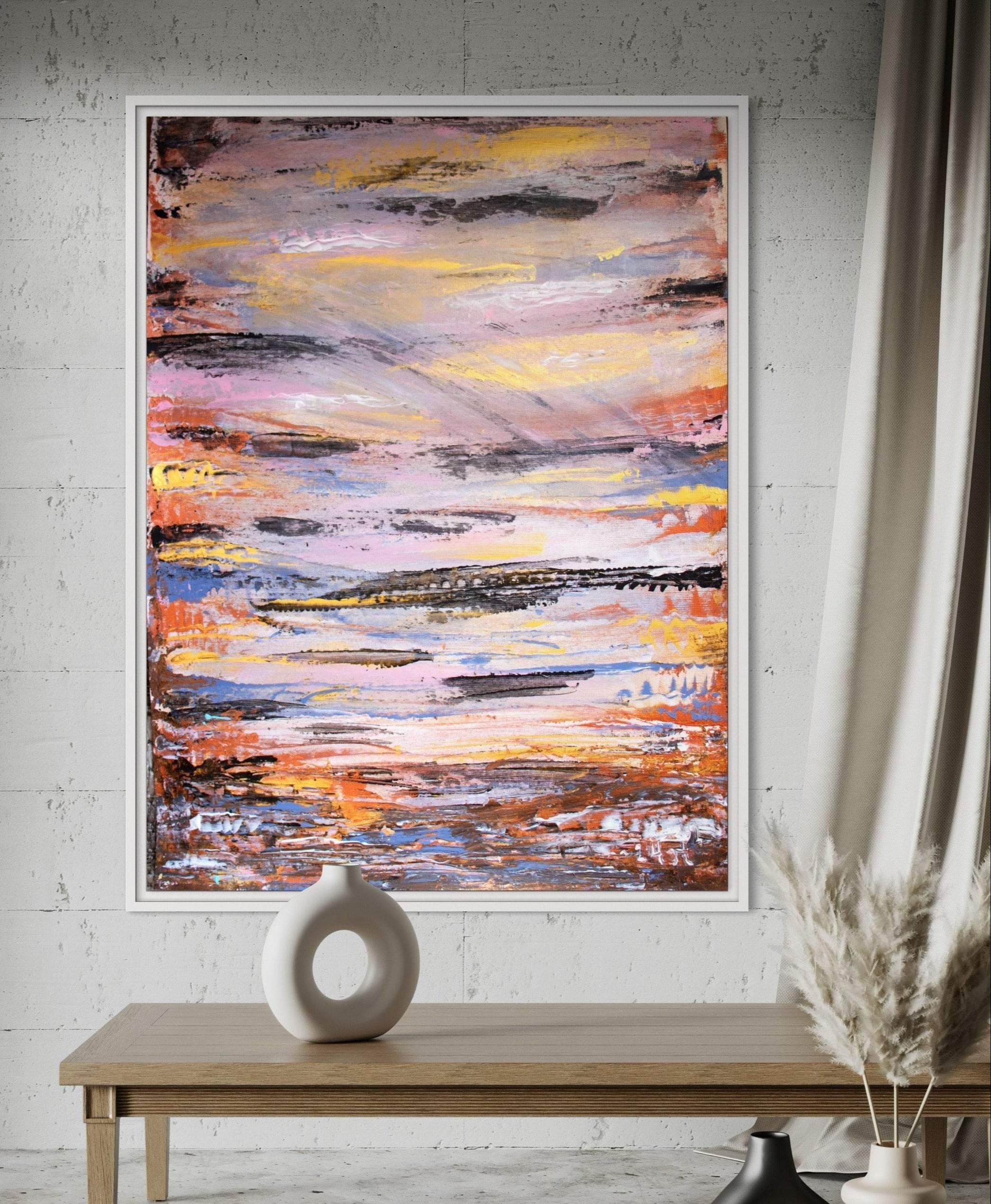 Canvas Print Abstract – Grinda | Swedish Wall Art