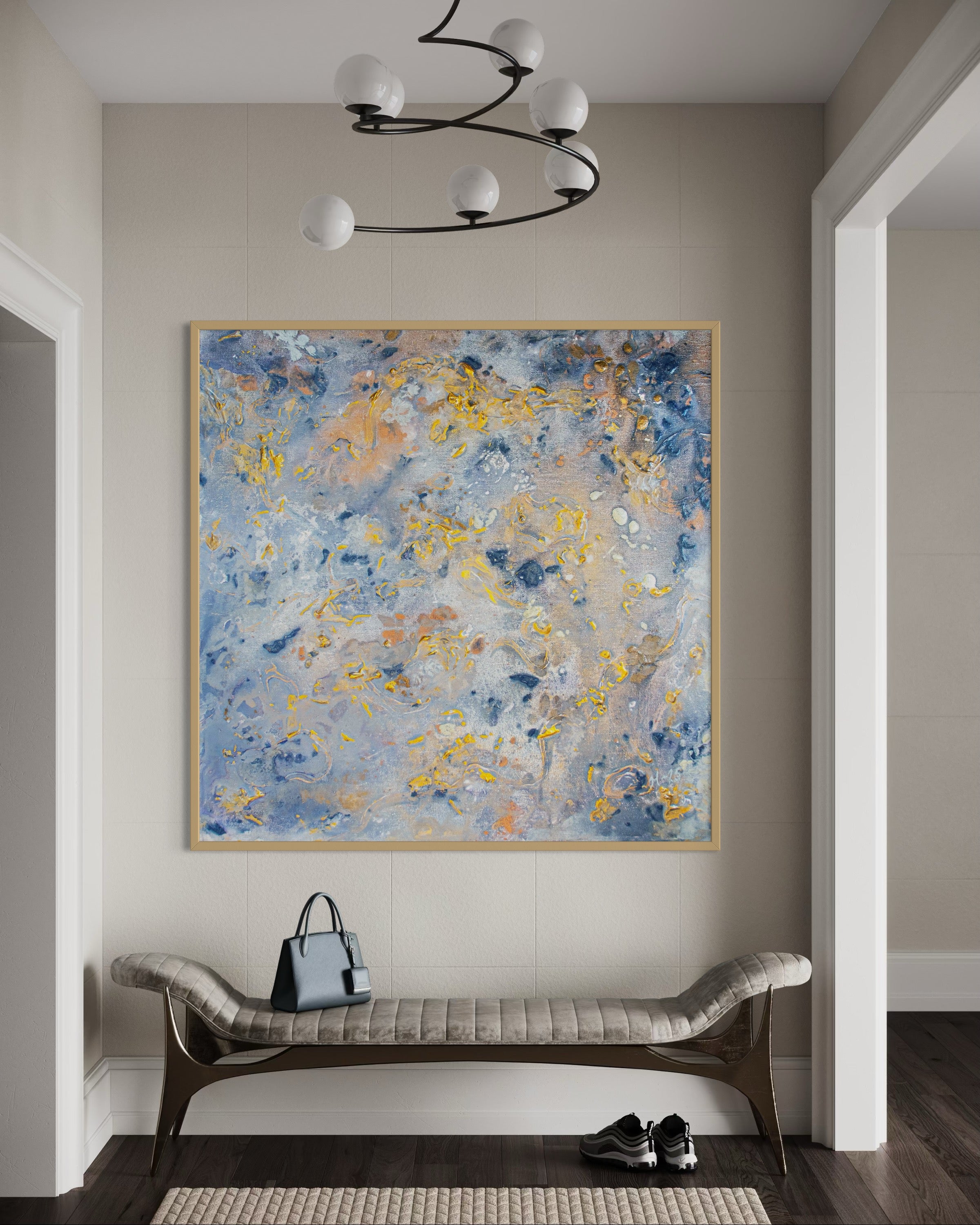 Canvas Print: "The Ocean Our Universe"