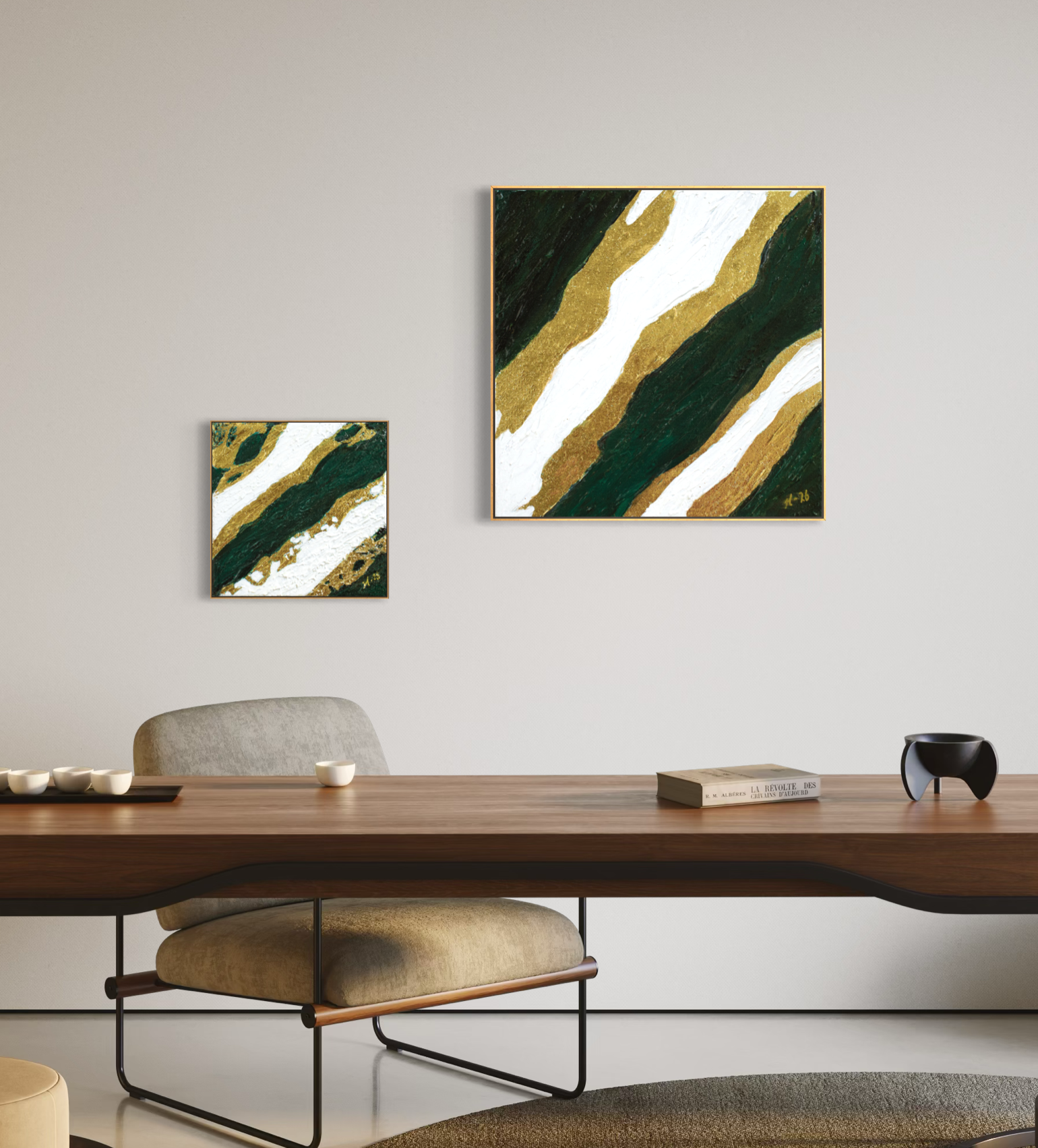 Canvas Print: "The Green Emerald"