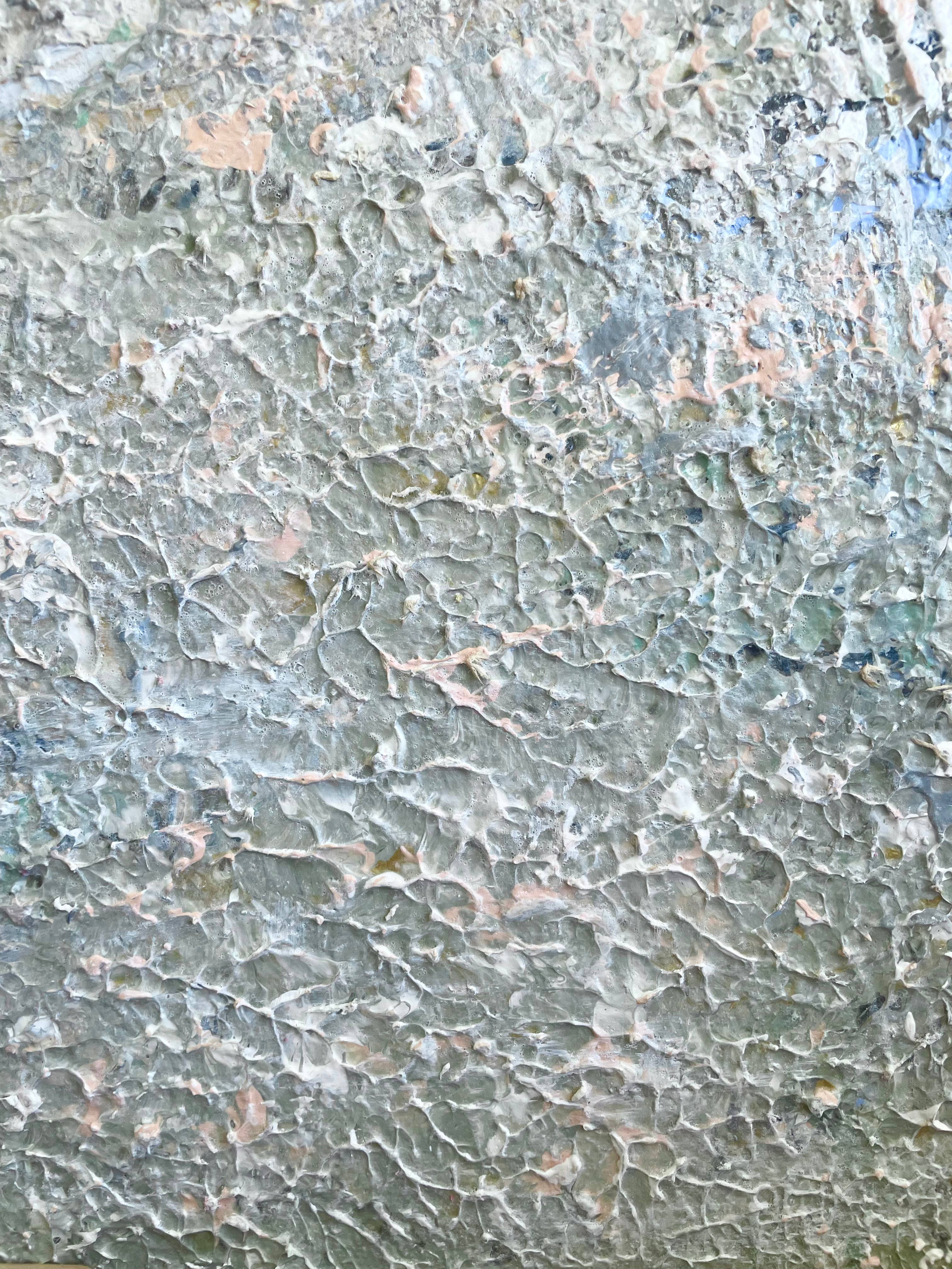Höga kusten – Original Abstract Acrylic Painting 70×50 cm