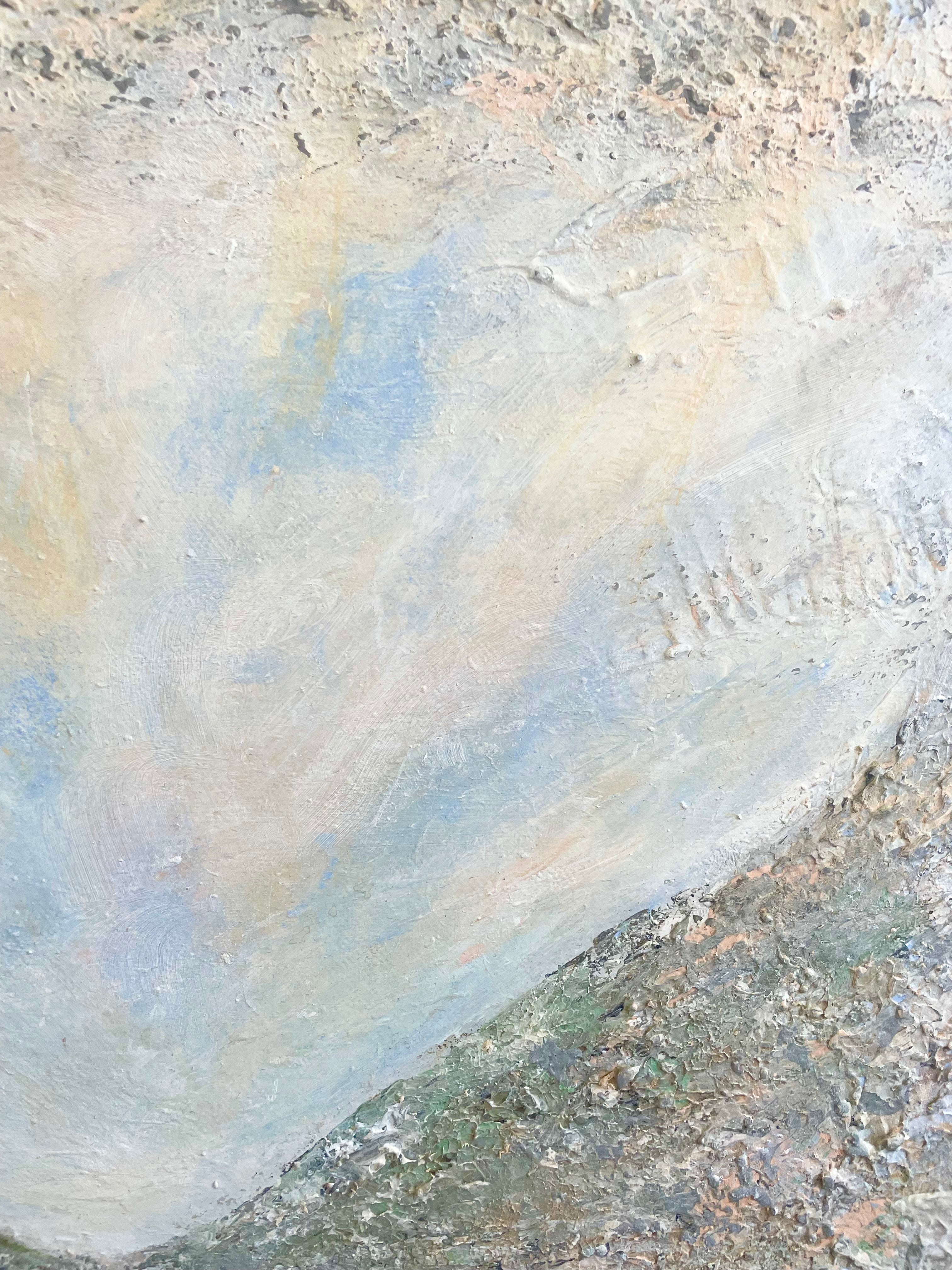 Höga kusten – Original Abstract Acrylic Painting 70×50 cm