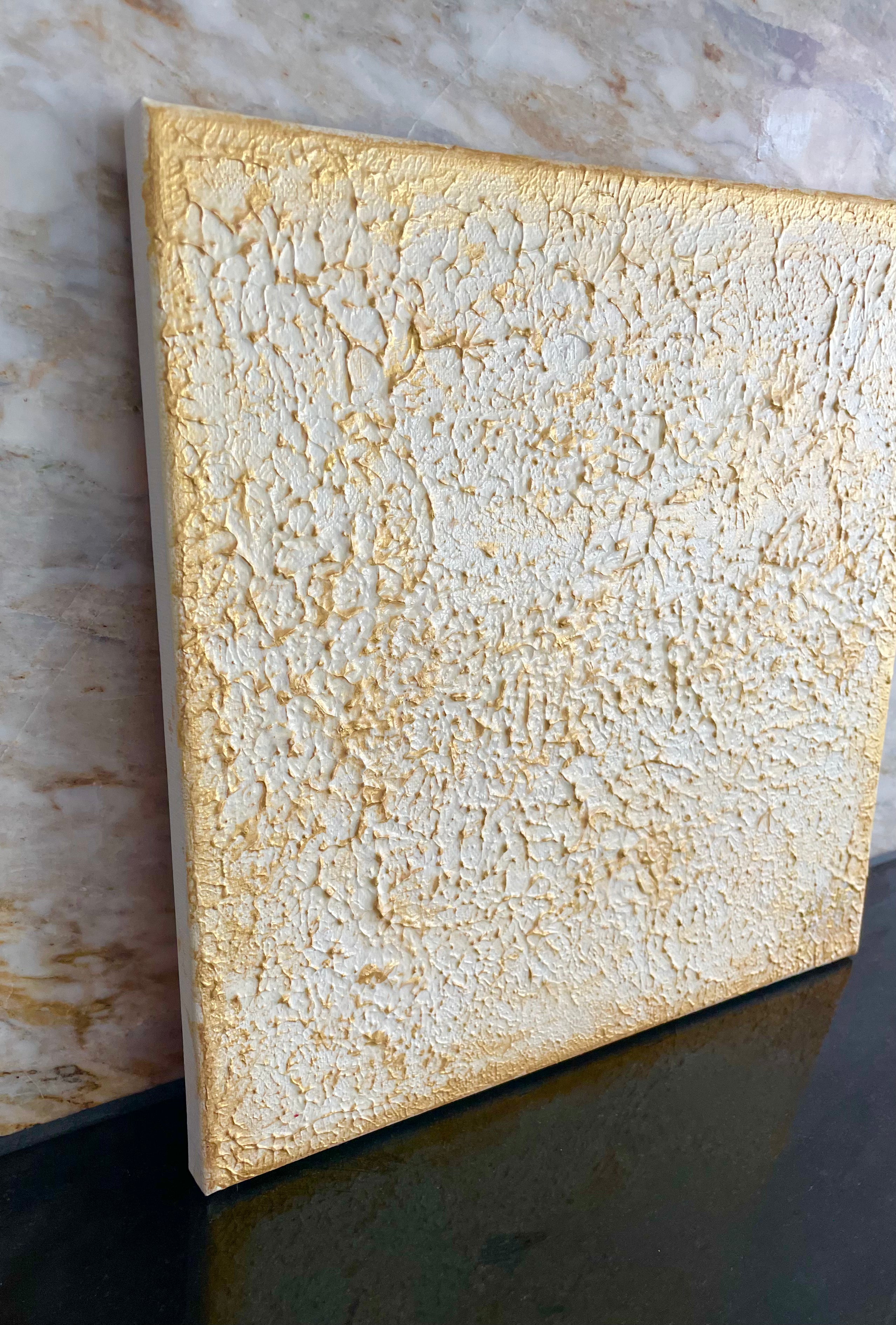 Original painting "Organic 3D gold painting"