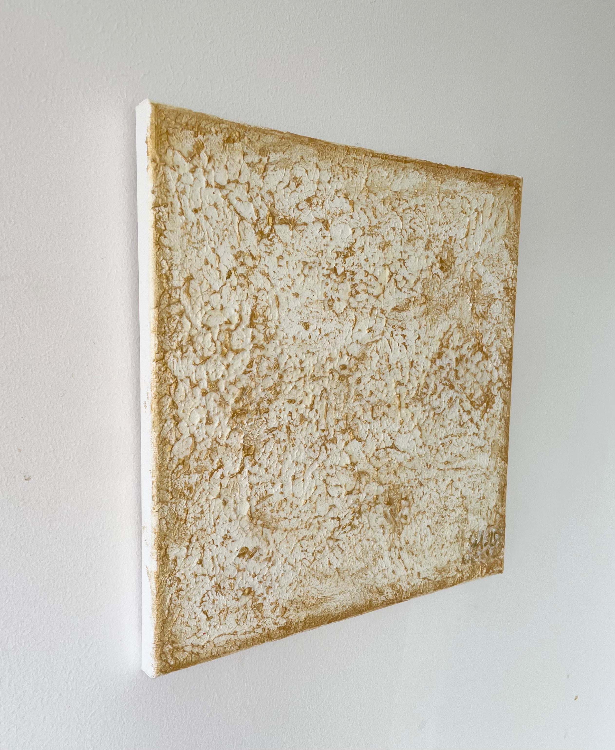 Original painting "Organic 3D gold painting"