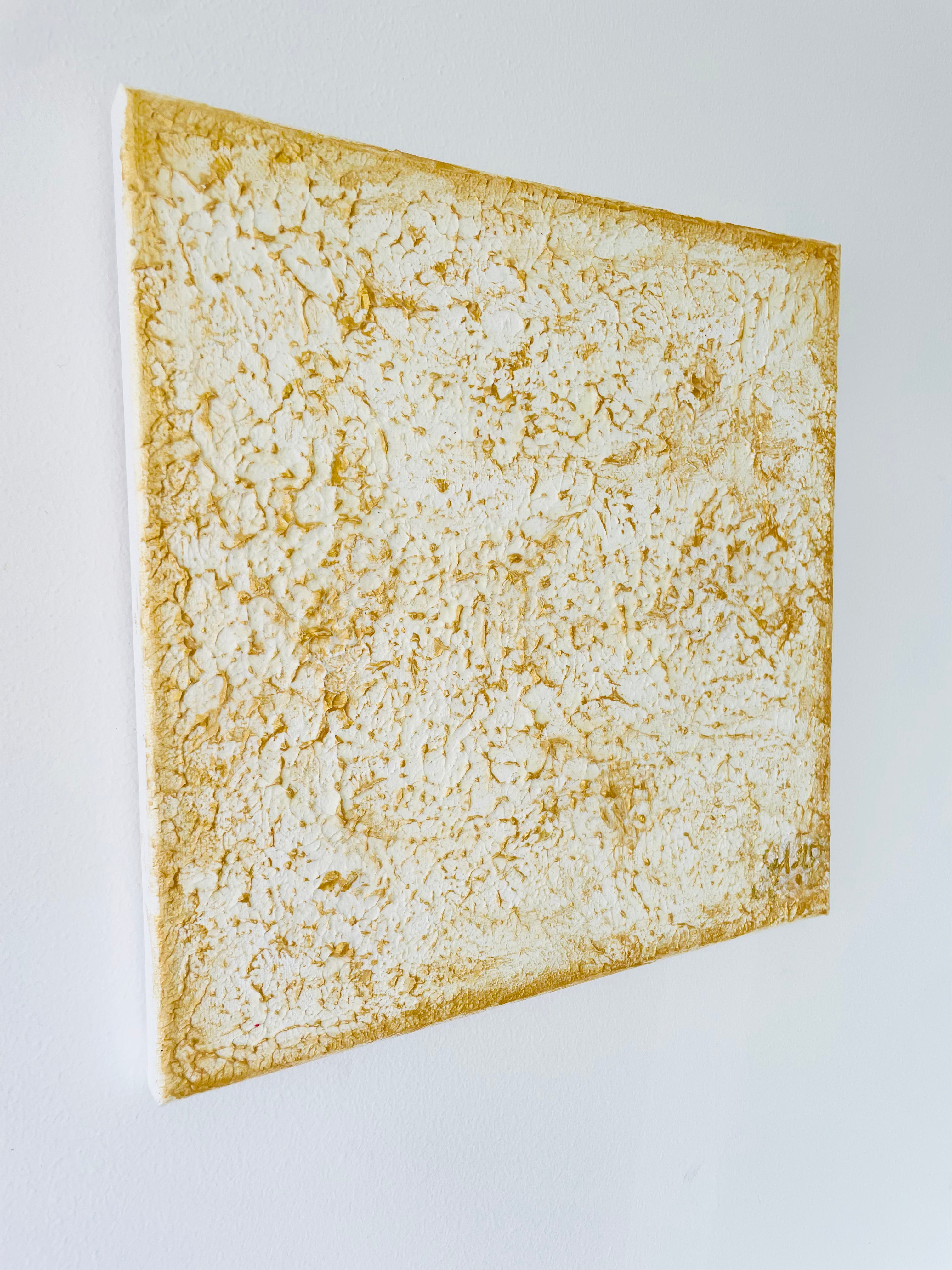 Original painting "Organic 3D gold painting"