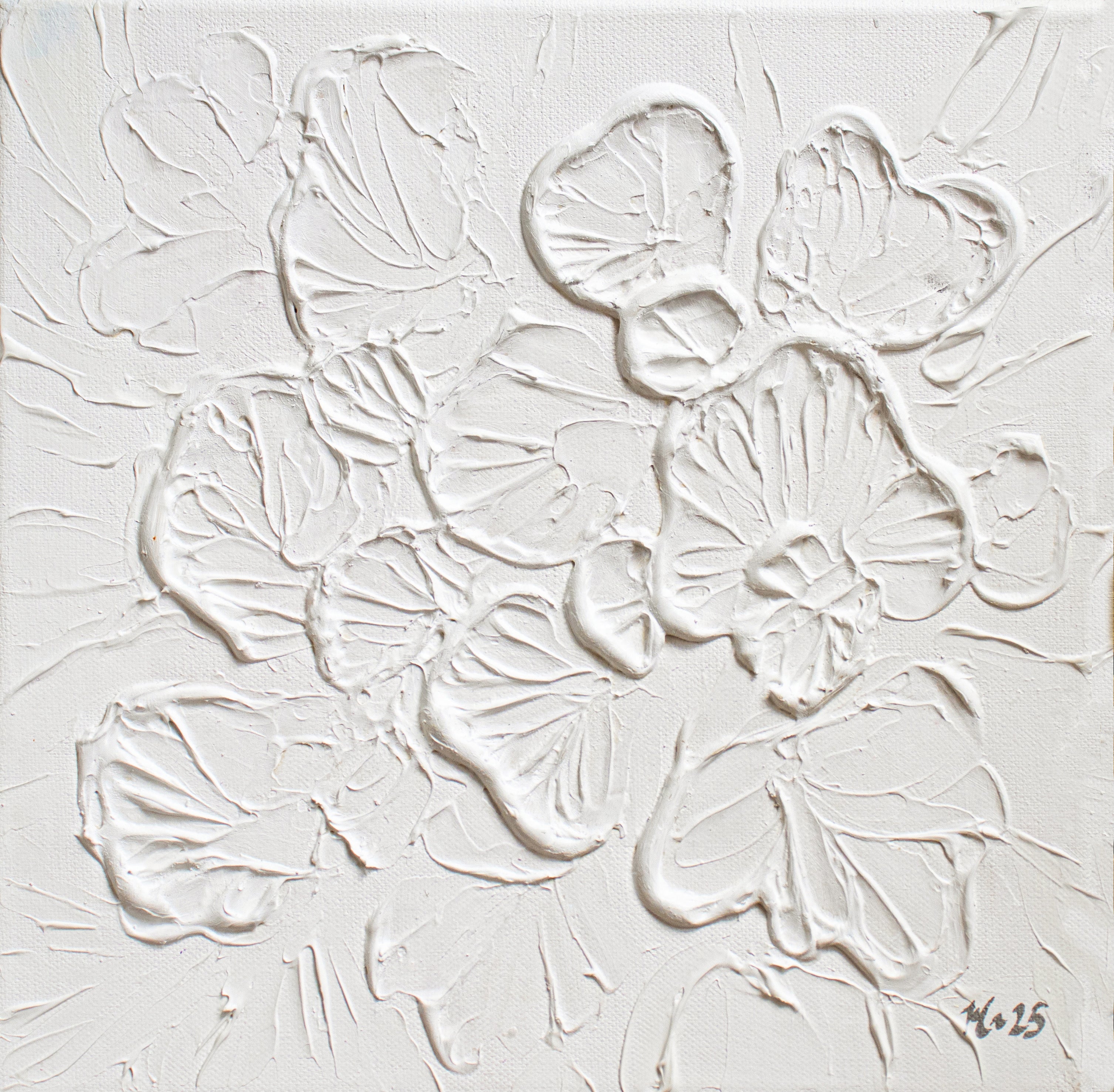 Canvas Print: "Soft White Bloom"
