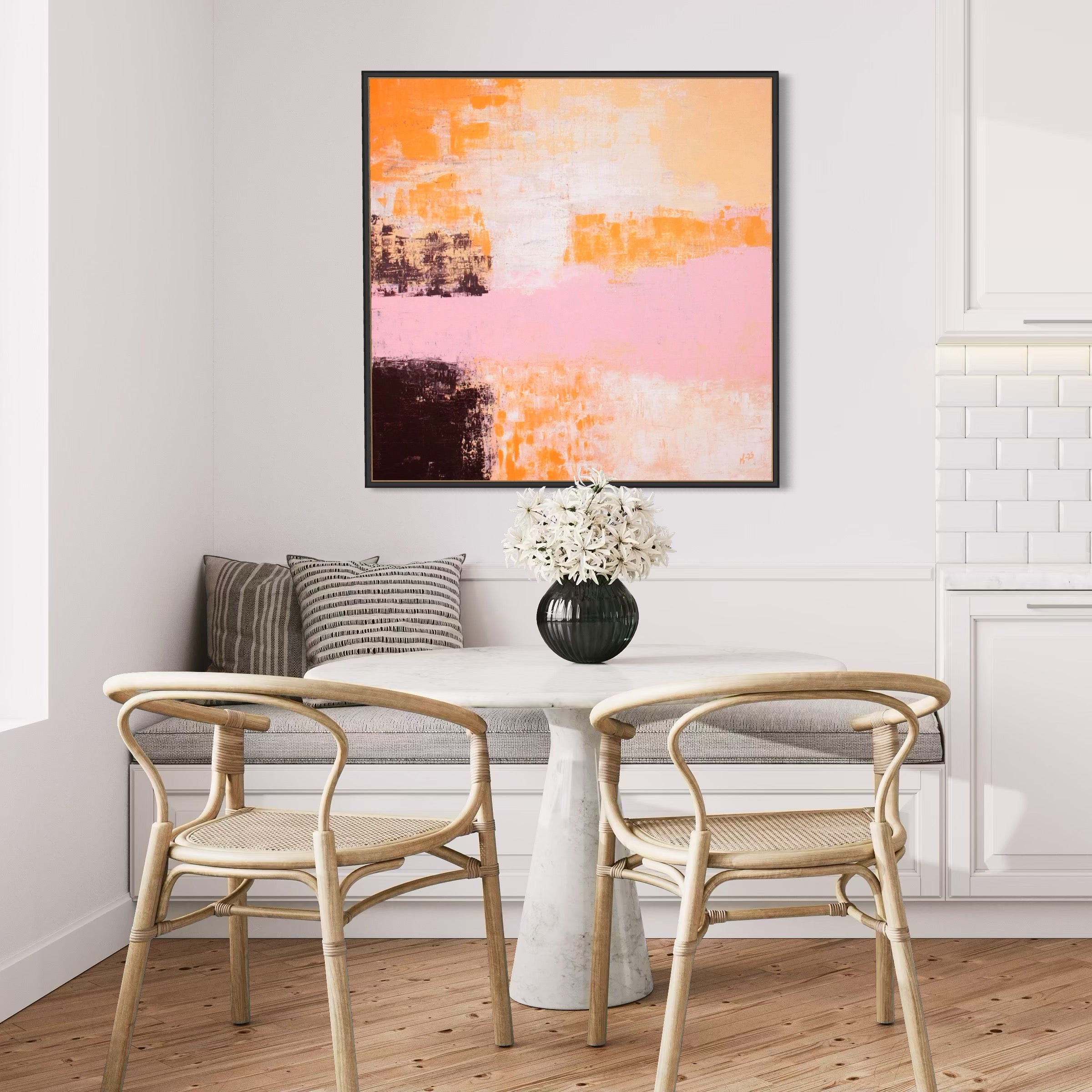 Canvastavla: "Coral Sunset"