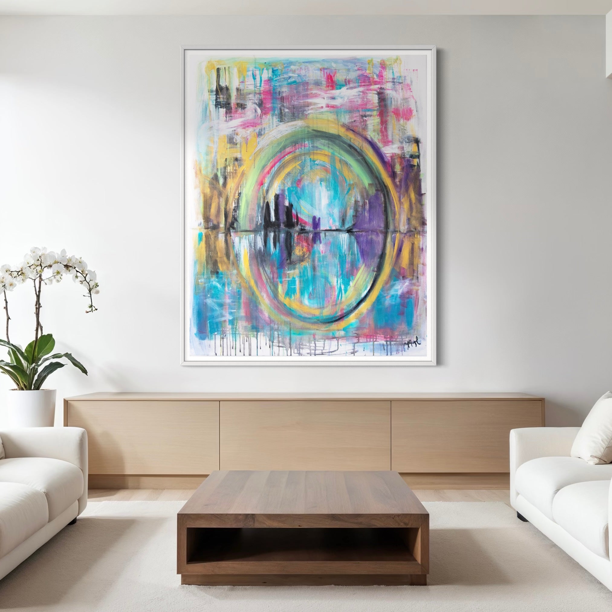 Canvas Print: " The reflection"