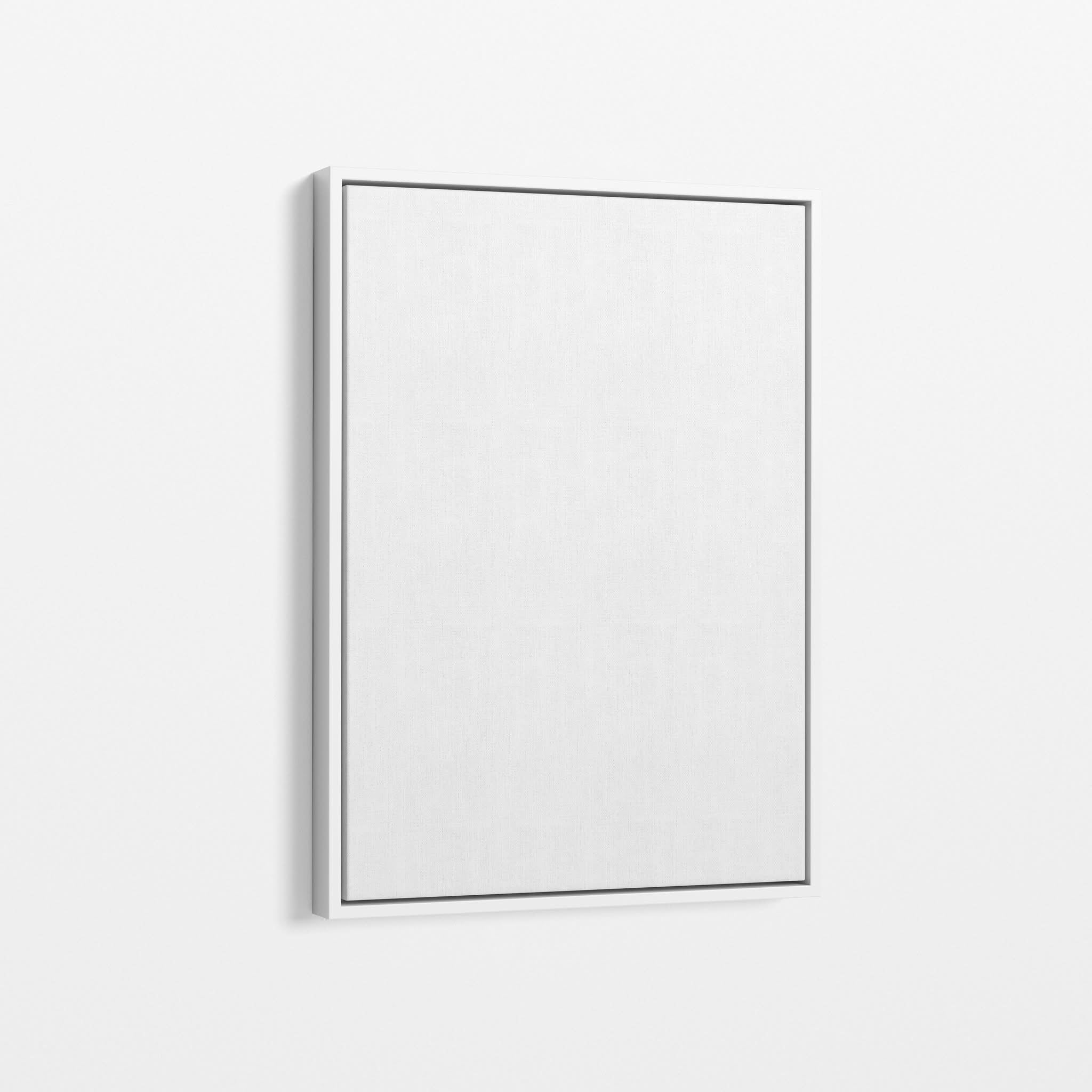 Canvas Print: "Marble Wave Gray"