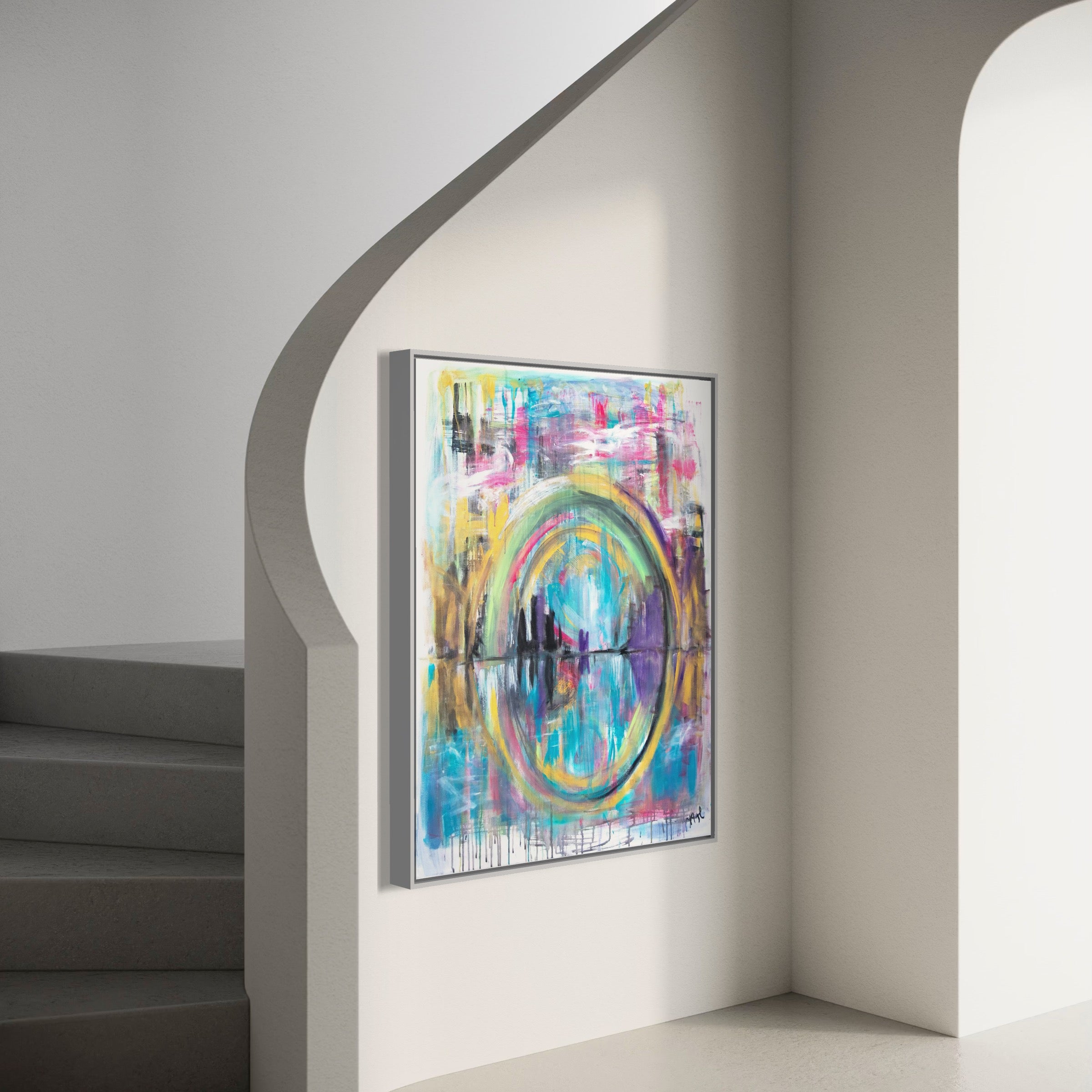 Canvas Print: " The reflection"