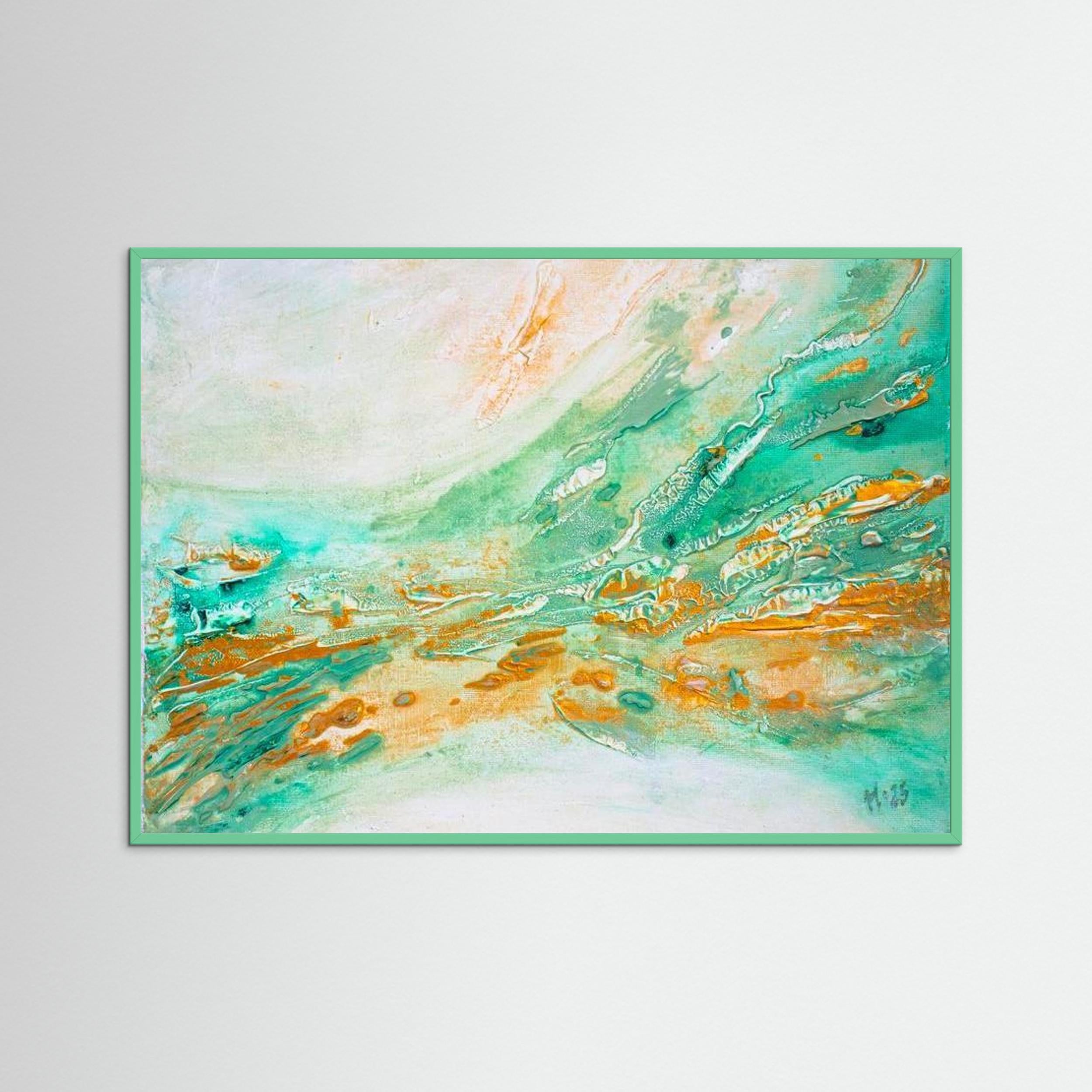 Fine Art Paper print: "Golden Current"