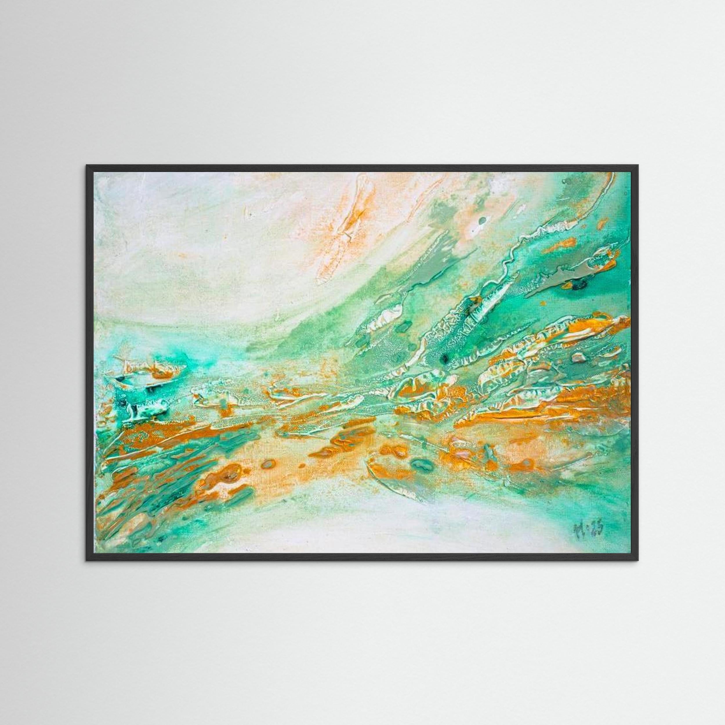 Fine Art Paper print: "Golden Current"
