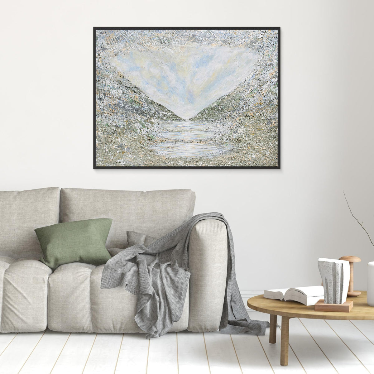 Canvas Print: "Höga kusten"